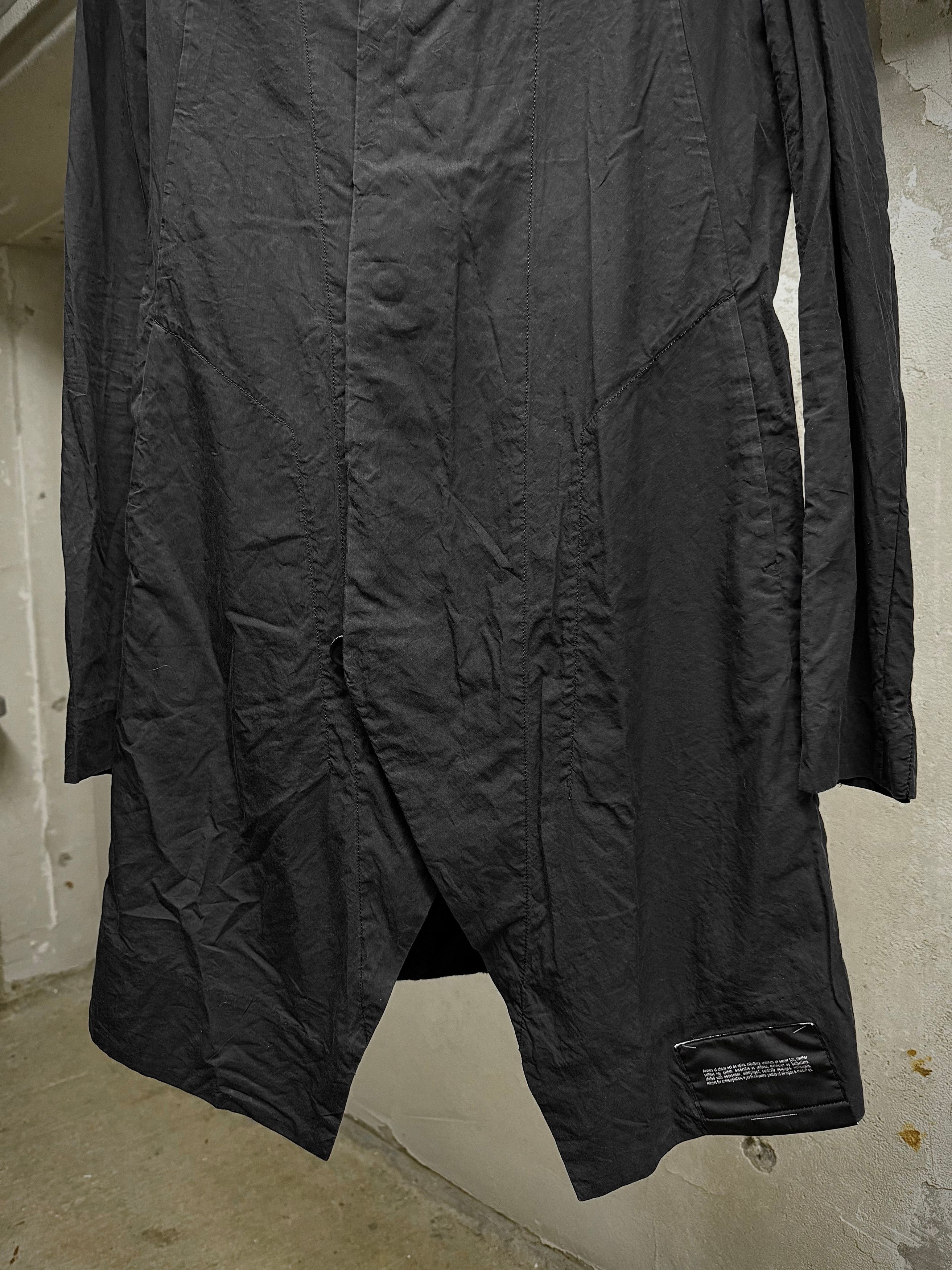 Julius Julius Washed Black Anatomical Longline Overshirt Size US S / EU 44-46 / 1 - 3 Thumbnail