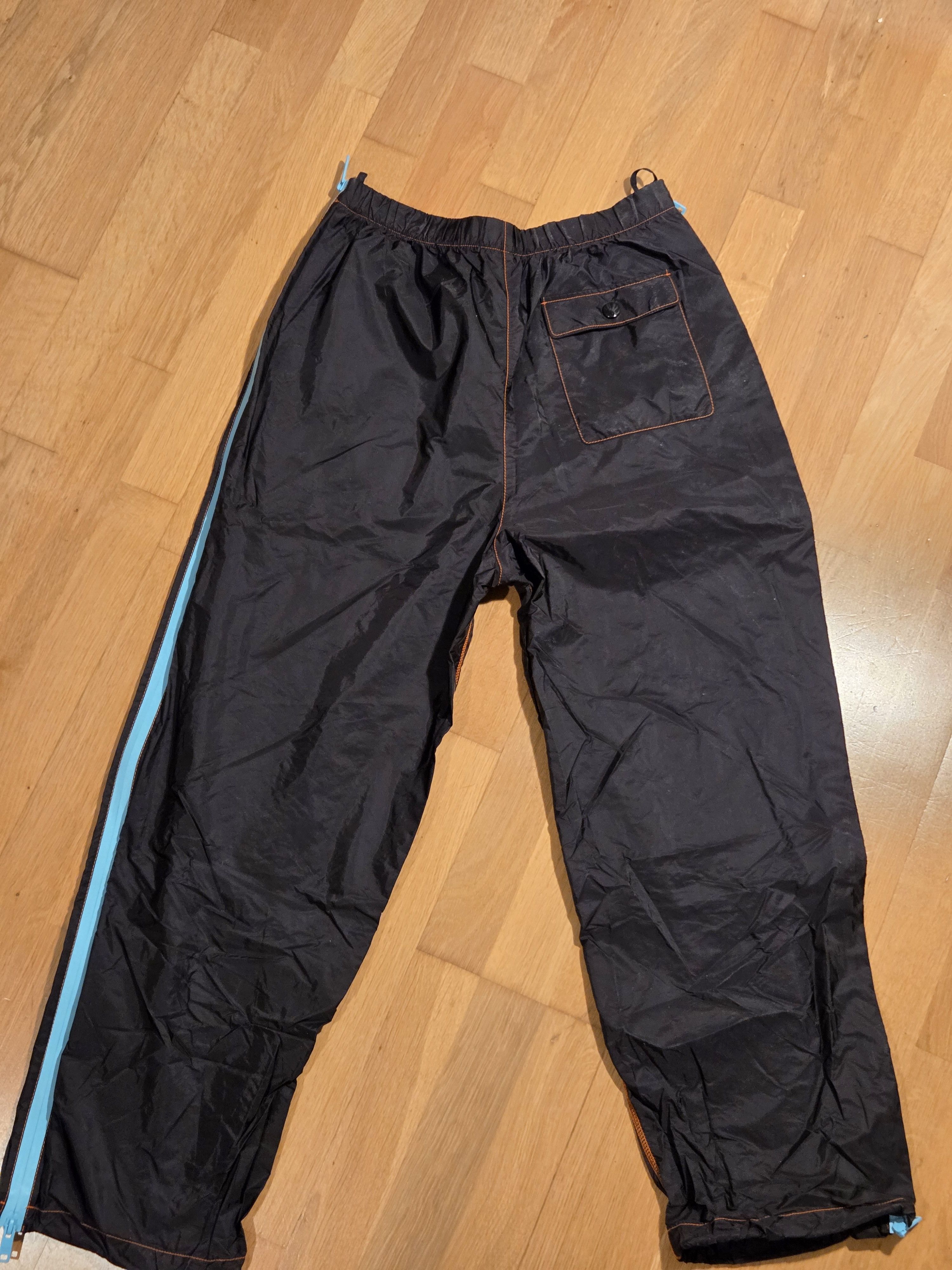 Prada SS17 Side Zip Nylon Track Pants Size 28" / US 6 / IT 42 - 2 Thumbnail
