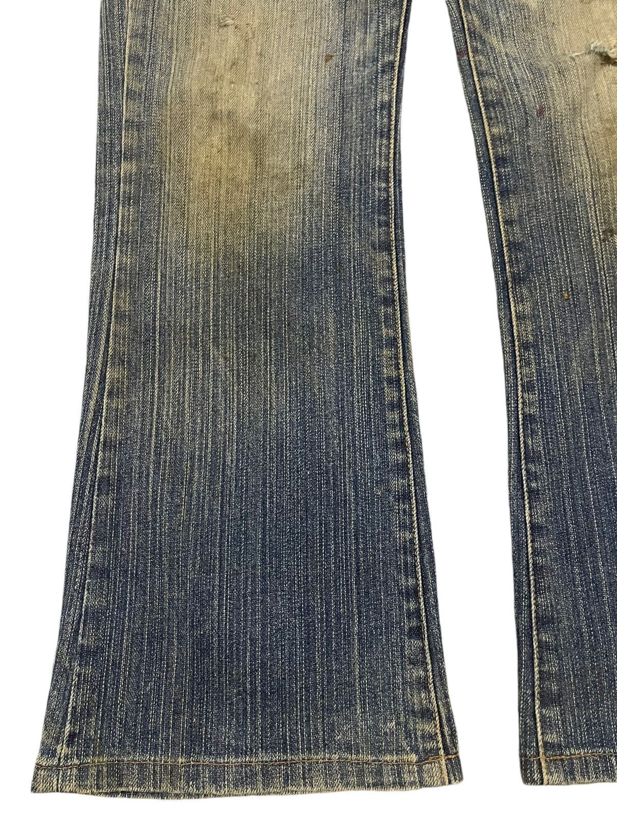 Uniqlo Vintage Japanese Uniqlo Mud Wash Style Wide Leg Jeans Size US 31 - 7 Thumbnail