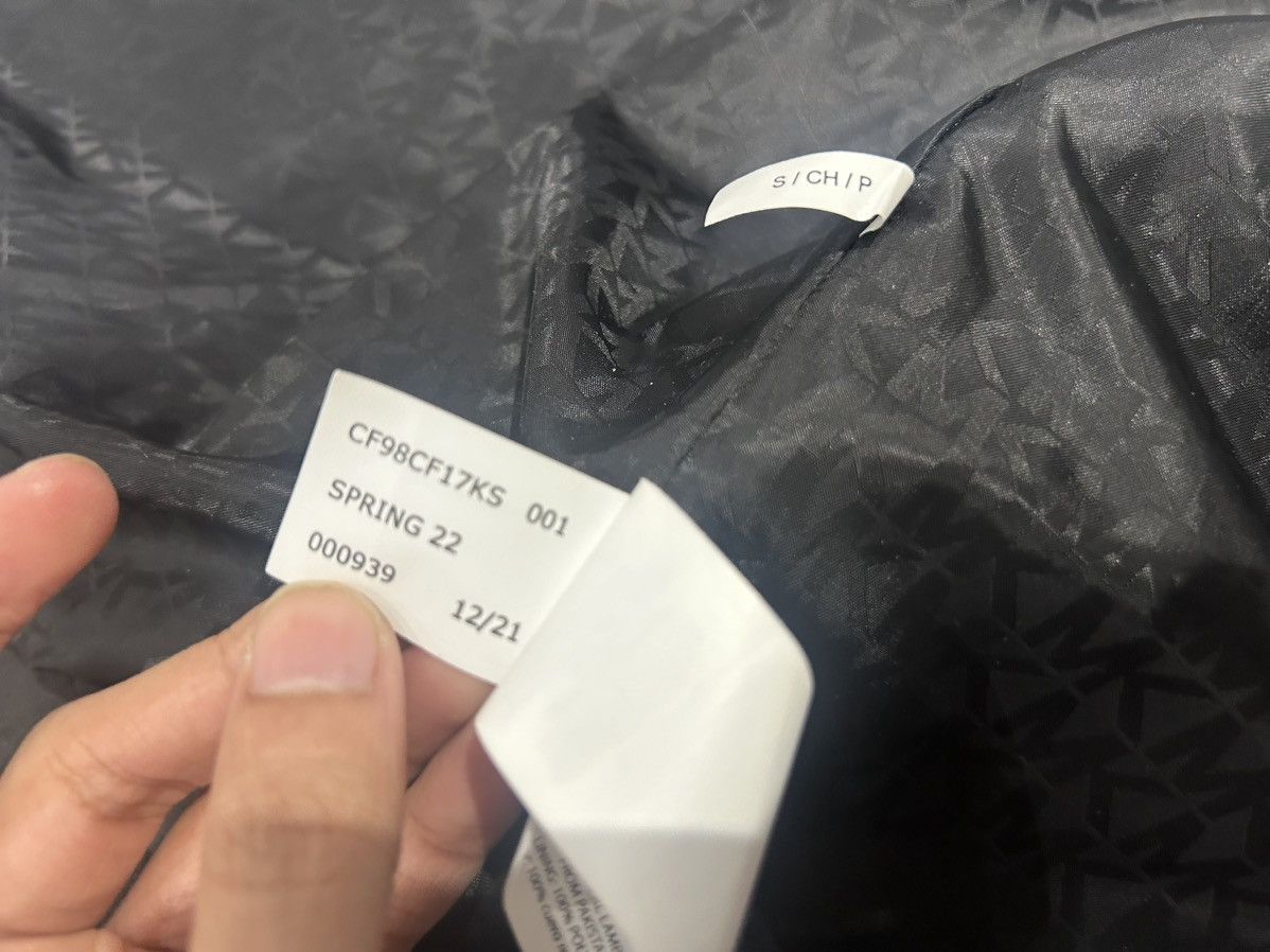Michael Kors MICHAEL KORS MENS Leather Racer Jacket Size US S / EU 44-46 / 1 - 5 Thumbnail