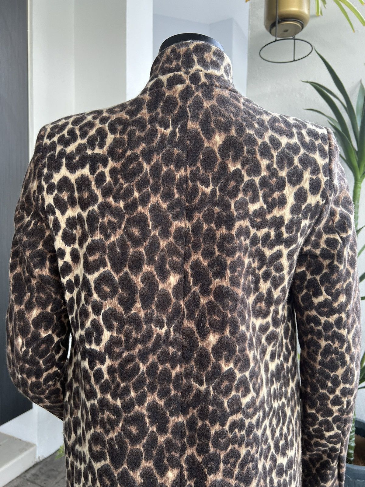 Zara ZARA Leopard Print Faux Suede Jacket Size S / US 4 / IT 40 - 8 Thumbnail