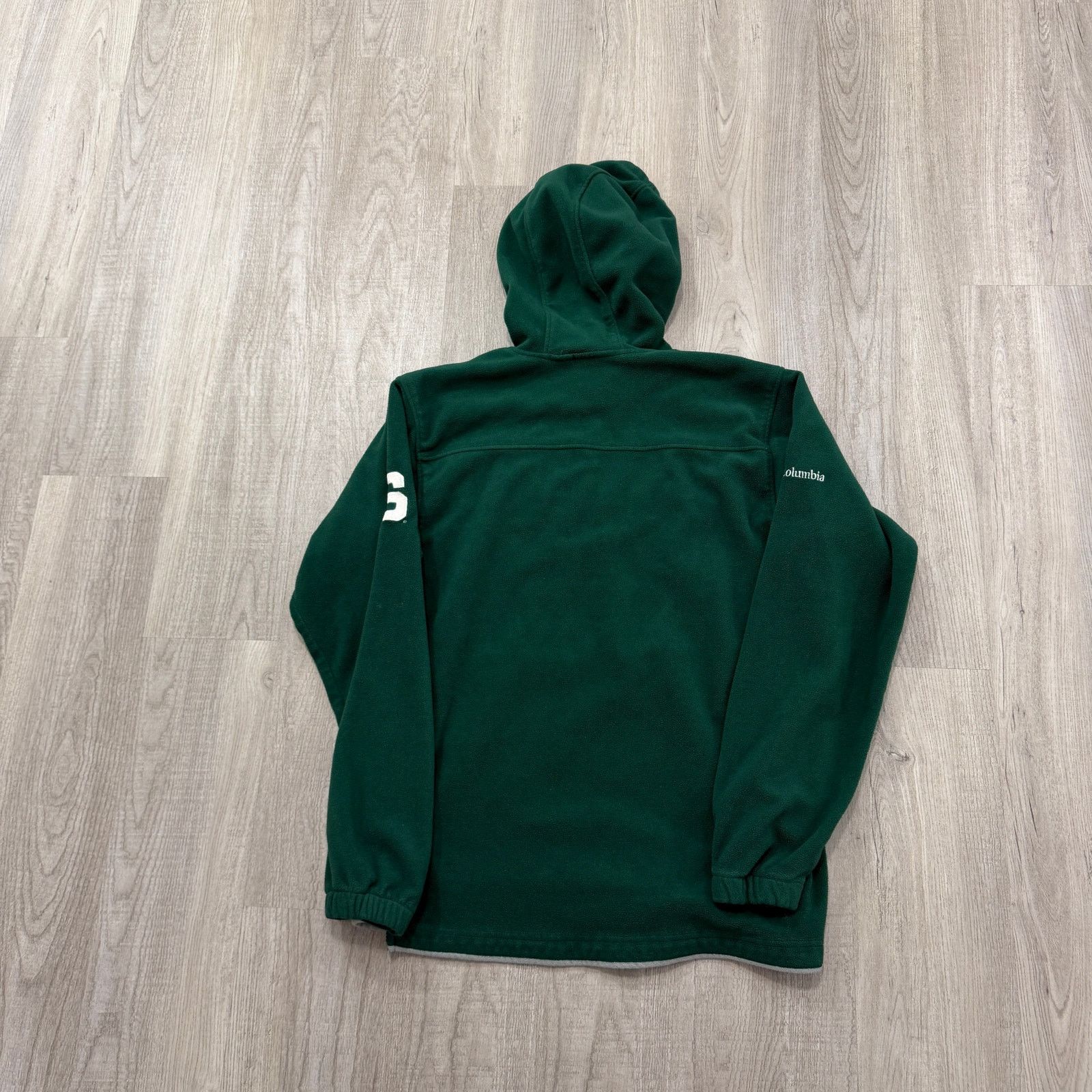 Columbia Columbia Michigan State Spartans Hoodie Men's Medium Green Size US M / EU 48-50 / 2 - 7 Thumbnail