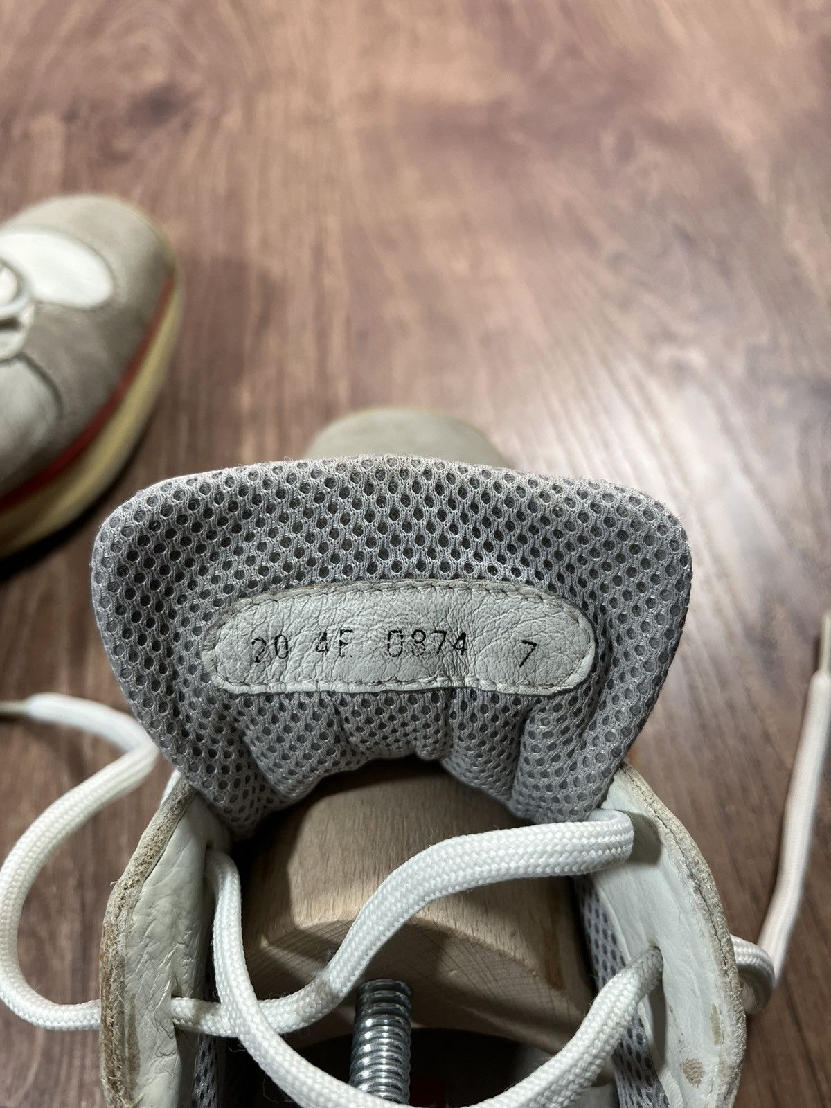 Prada Vintage Prada Sneakers Size US 7 / IT 37 - 20 Thumbnail