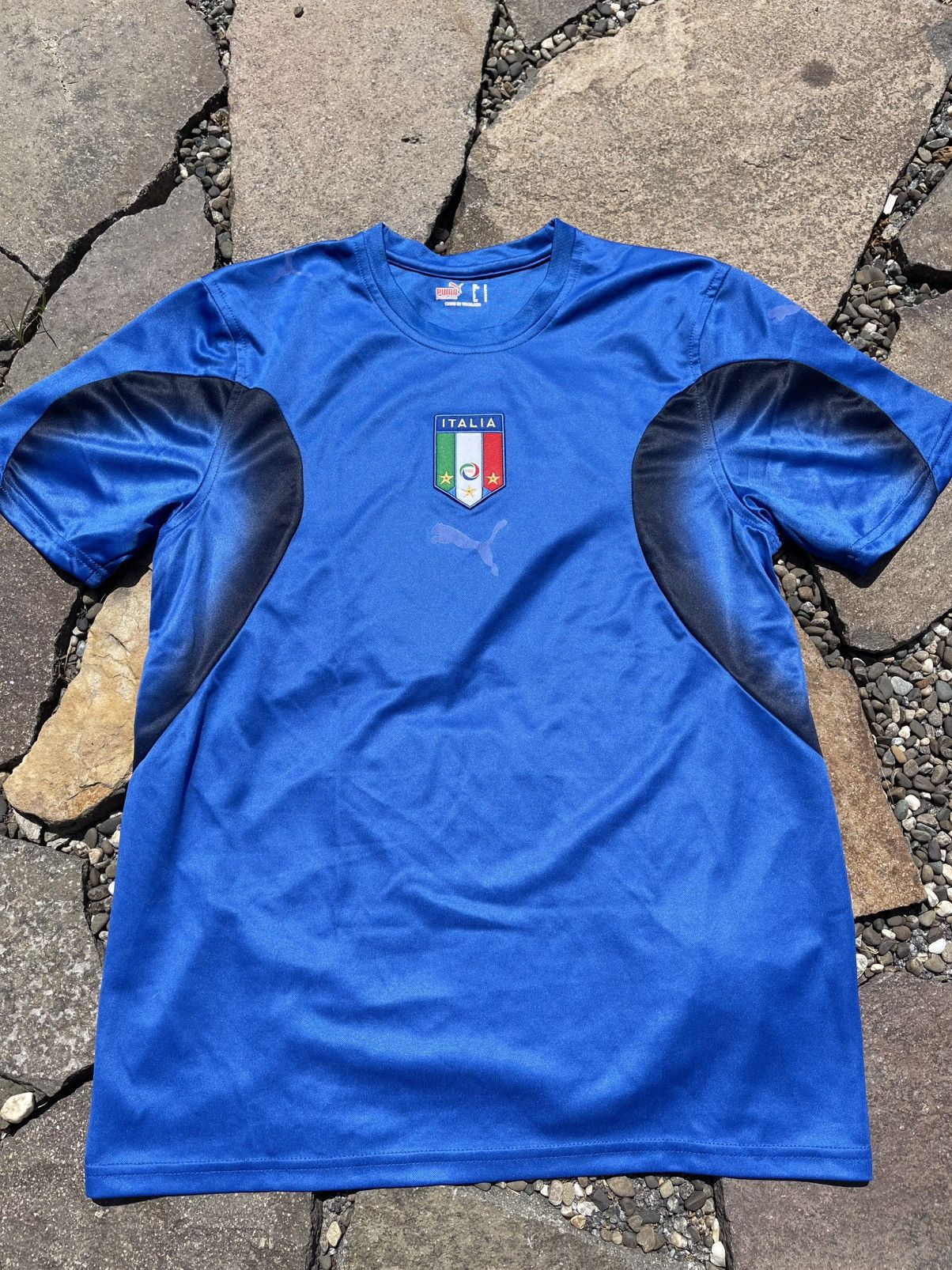 Neil Barrett × Puma 2005 Puma Italy Vintage soccer jersey Neil Barrett Italia Size US S / EU 44-46 / 1 - 5 Thumbnail