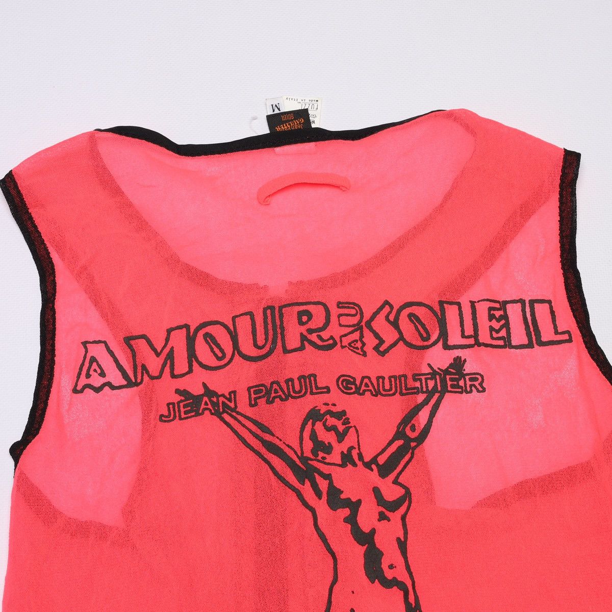 Jean Paul Gaultier Jean Paul Gaultier Vintage Amour Au Soleil Mesh Tank Top Zip Size M / US 6-8 / IT 42-44 - 14 Thumbnail