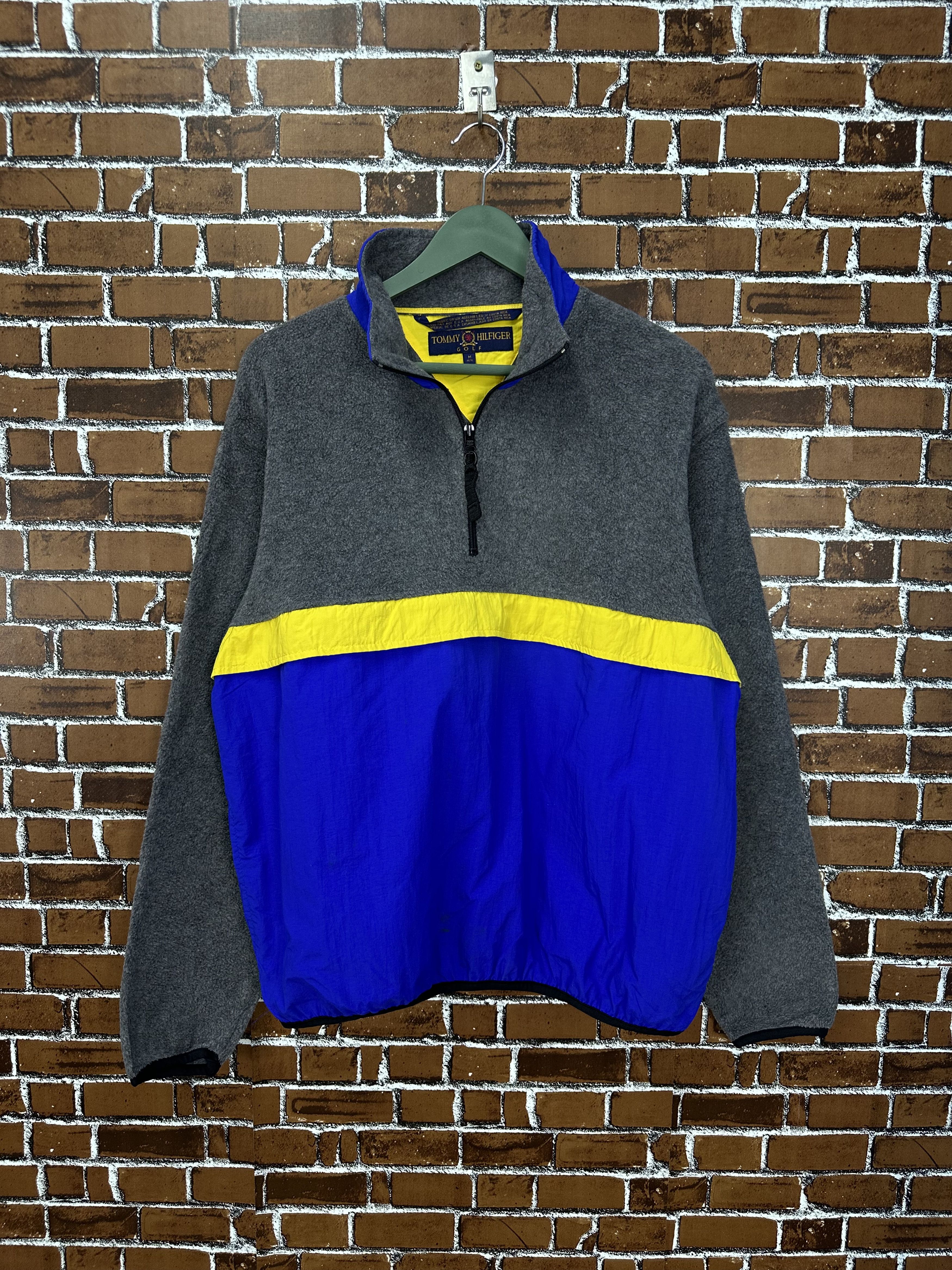 Tommy Hilfiger Tommy Hilfiger Golf Polartec Colorblock Zip Tech Fleece Z373 Size US M / EU 48-50 / 2 - 1 Thumbnail