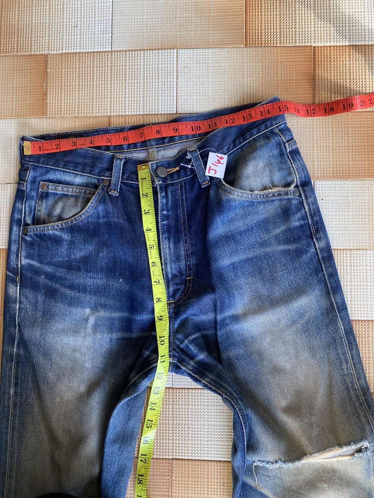 Lee × Vintage Vintage LEE RIDER loose cut denim Size US 30 / EU 46 - 17 Thumbnail