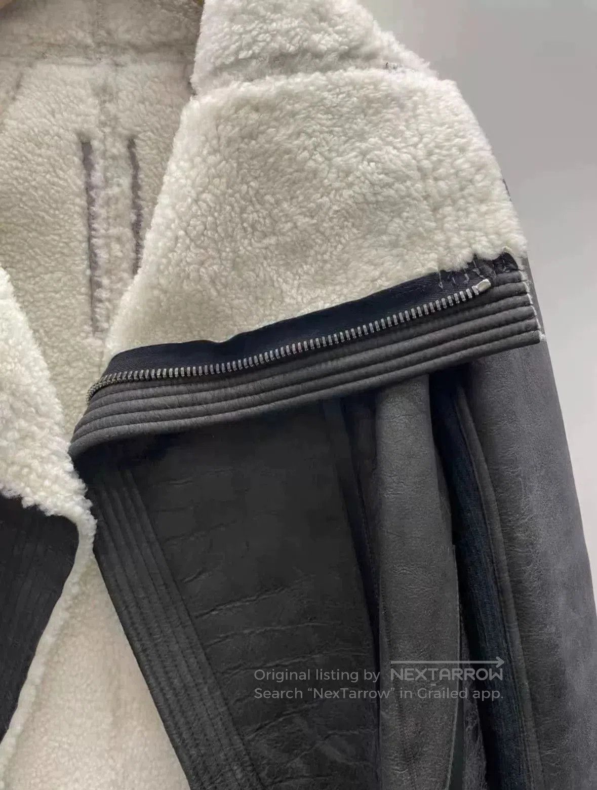 Rick Owens Rick Owens Women's Leather Jacket. Size S / US 4 / IT 40 - 5 Thumbnail