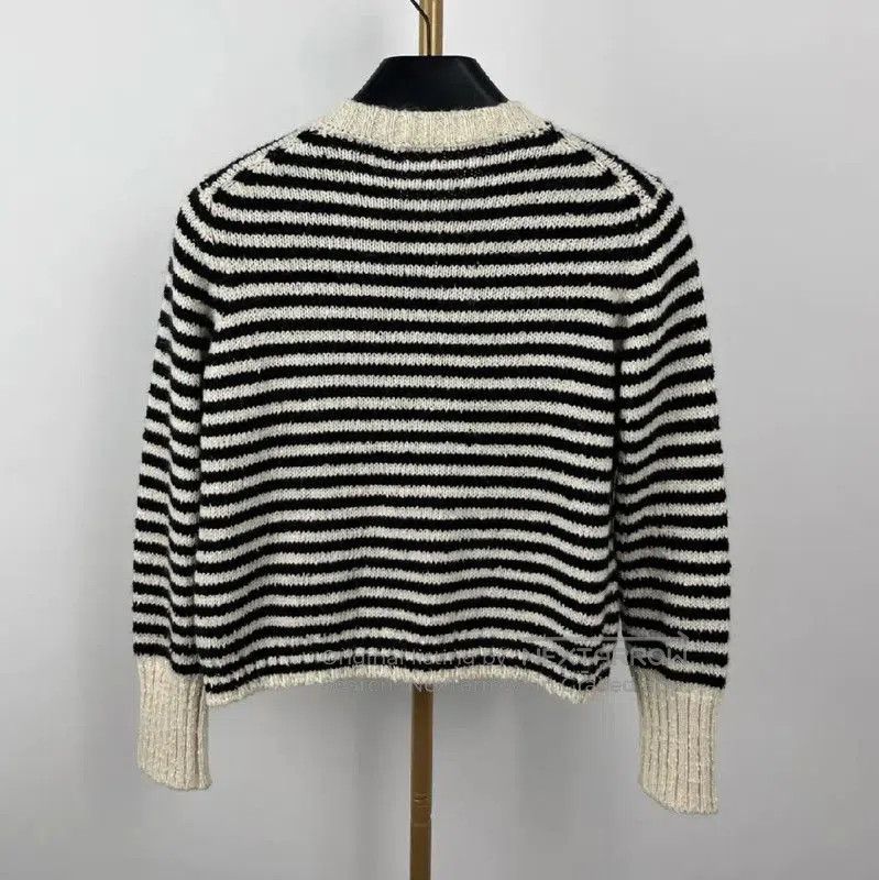 Dior Dior Striped Cotton Cardigan for Women . Size M / US 6-8 / IT 42-44 - 2 Thumbnail