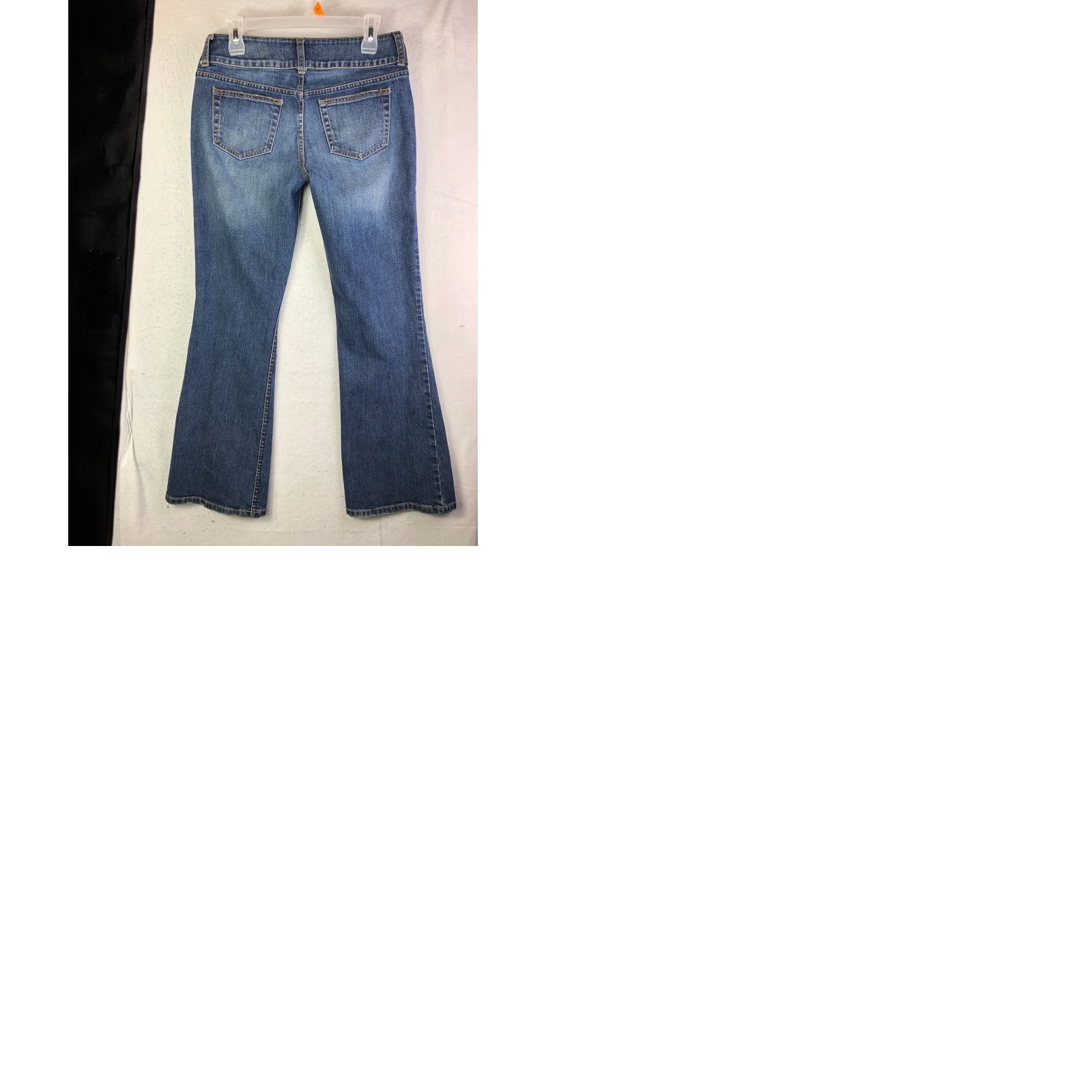 Denime London Jeans Jeans Bootcut Womens Size 8 Blue Denim Mid Rise Stretch Regular Inseam 28 in Cotton Denim Size 30" / US 8 / IT 44 - 9 Thumbnail