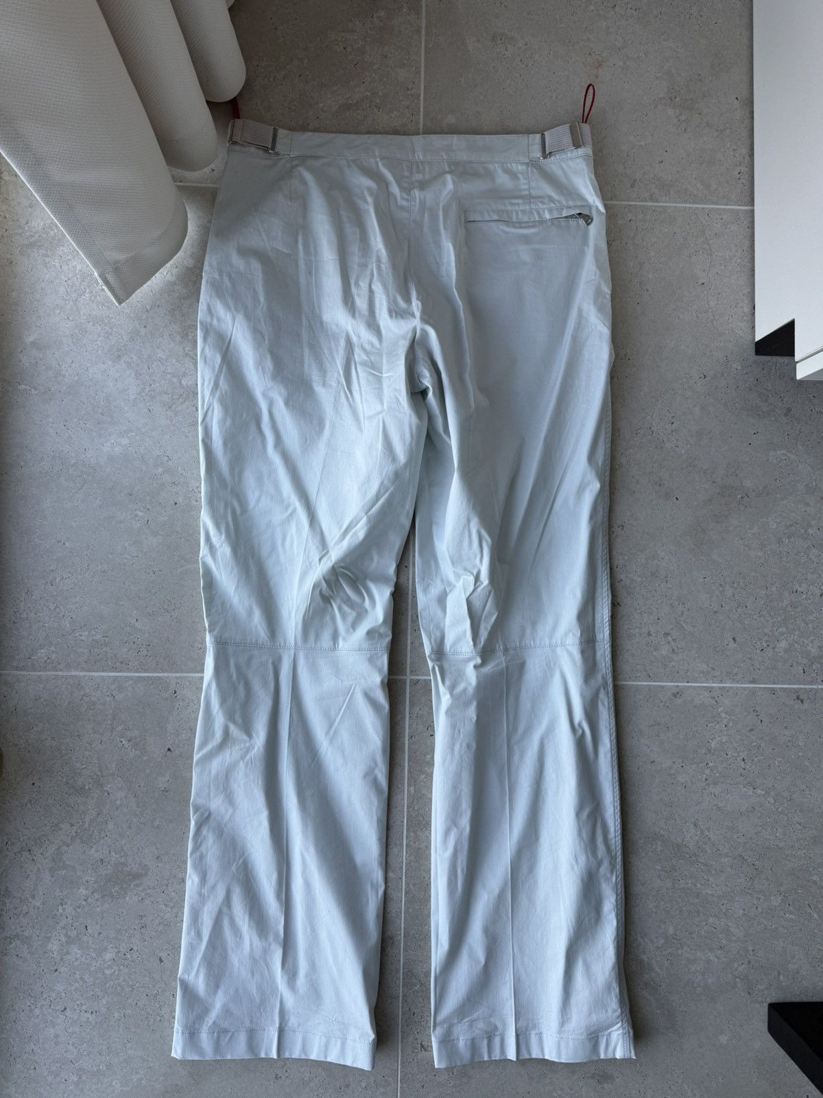 Prada 🔥Vintage Prada Uomo Luna Rossa White Pants Size US 36 / EU 52 - 2 Thumbnail