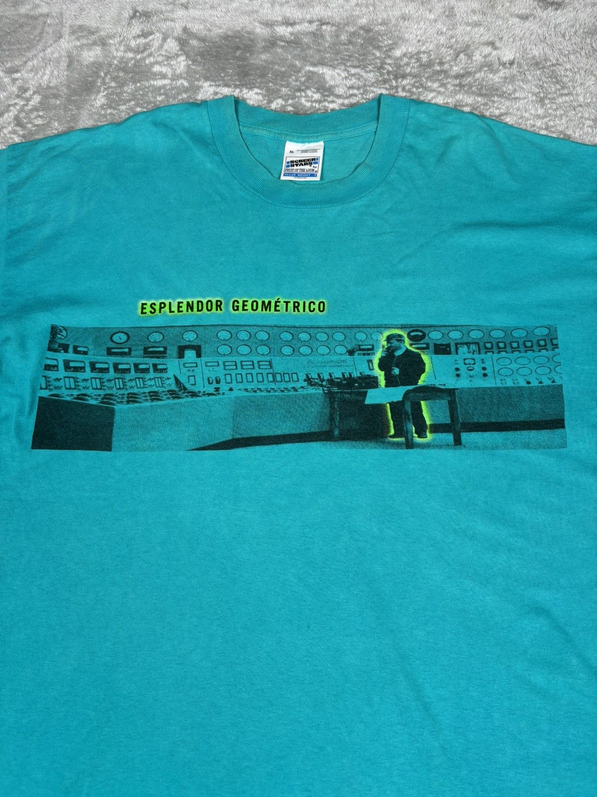Band Tees Vintage Band Esplendor Geometrico Size US XL / EU 56 / 4 - 2 Thumbnail