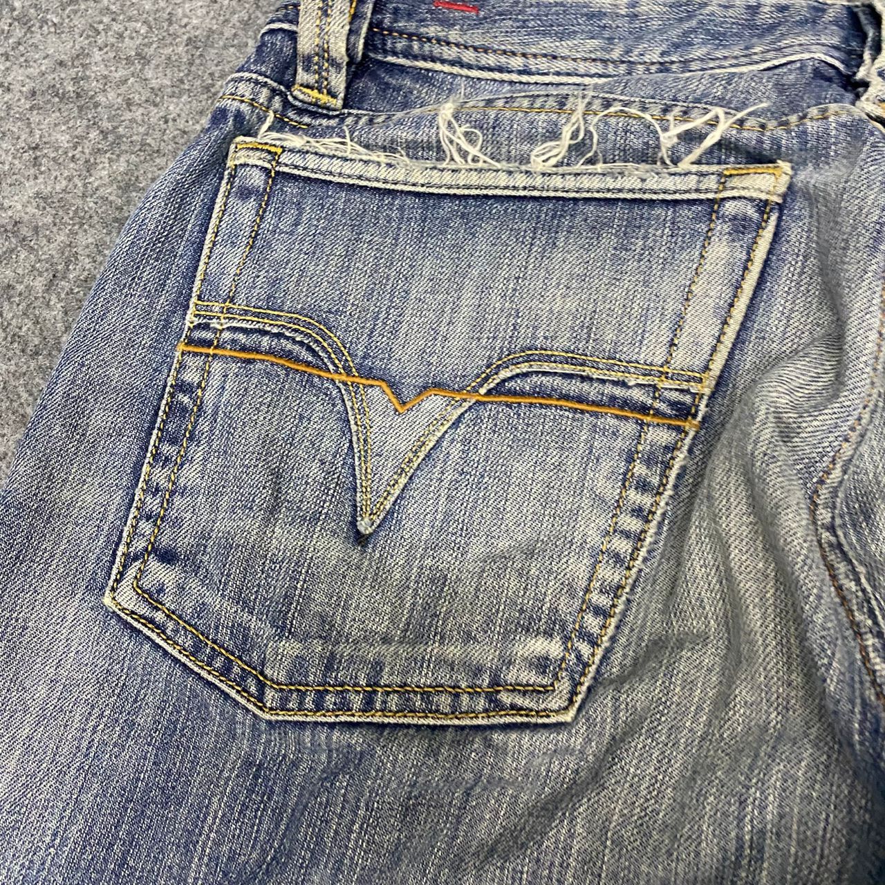 Diesel 💥Best Offer💥Vintage Diesel Industry Distressed Denim Size US 33 - 14 Thumbnail