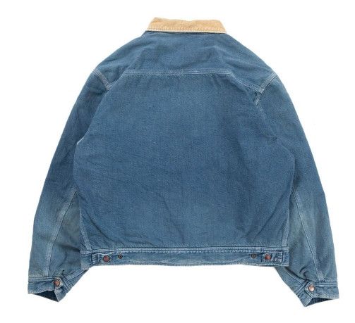 Kapital kapital Denim Lining Reversible Work Jacket Virgin Mary Size US XL / EU 56 / 4 - 4 Thumbnail