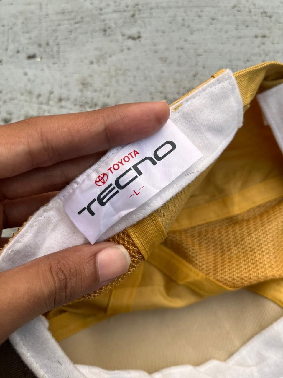 Vintage Japan Toyota Master Tecno Mechanics Hat Cap Brown Vintage Size ONE SIZE - 5 Thumbnail