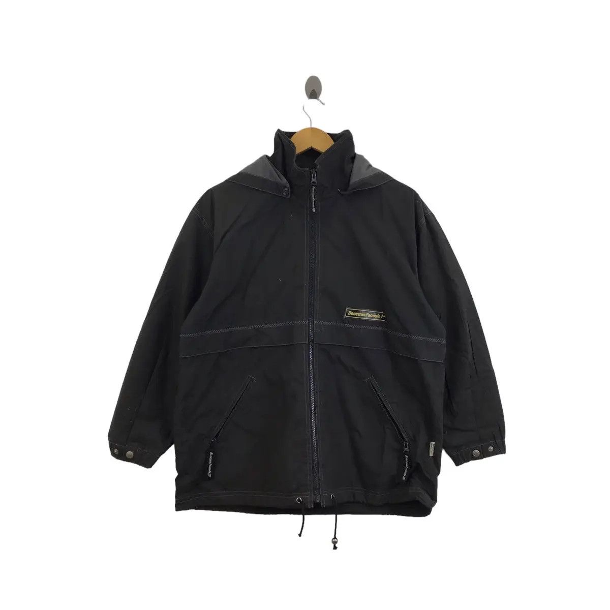 Benetton Vintage 80’ BENETTON FORMULA 1 RACING TEAM Jacket Hoodie Size US L / EU 52-54 / 3 - 2 Thumbnail