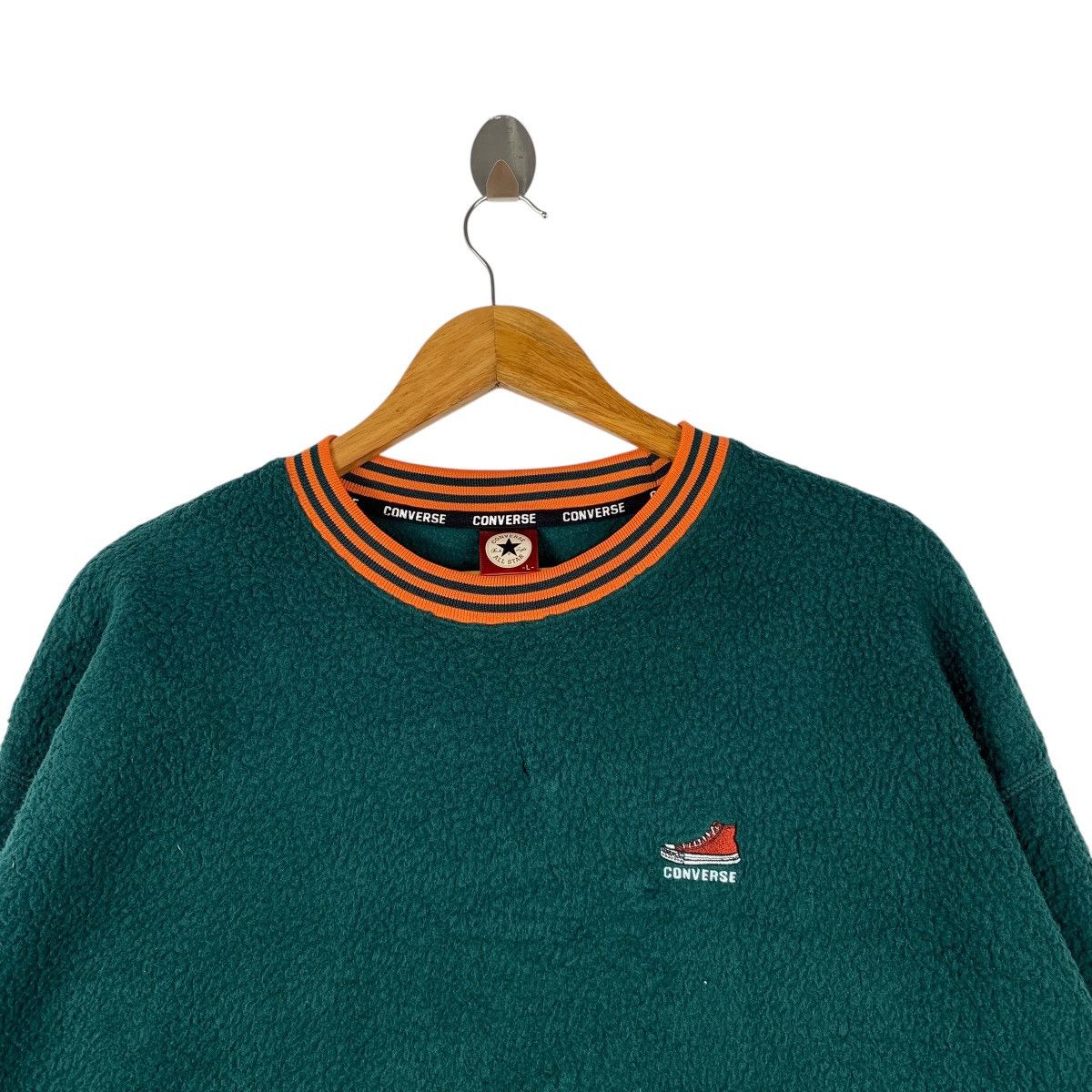 Converse CONVERSE All Stars American Casualwear Sweatshirt Pullover Size US L / EU 52-54 / 3 - 3 Thumbnail