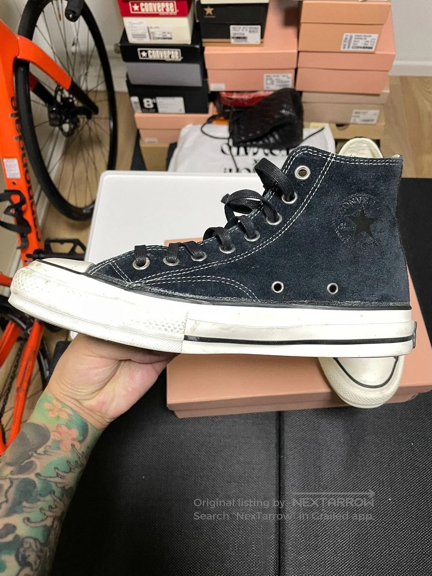 N.Hoolywood Converse Addict 20AW N.HOOLYWOOD High Top. Size US 8 / EU 41 - 5 Thumbnail