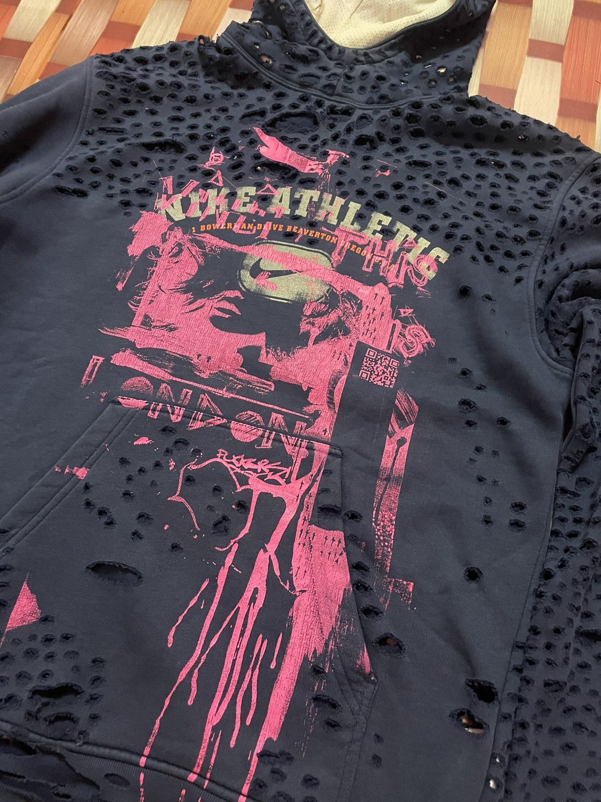 Vinti Andrews Nike Destroy Hoodie Vinti Andrew Porn British Designer Size US M / EU 48-50 / 2 - 4 Thumbnail