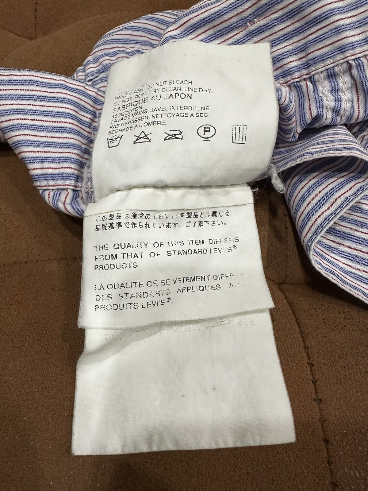 Comme des Garcons AW2002 Junya Watanabe CDG X Levis Hickory Light Jacket Size US M / EU 48-50 / 2 - 16 Thumbnail