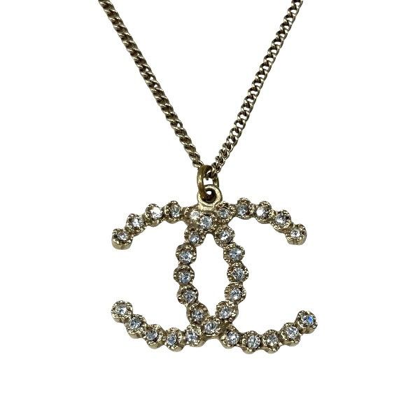 Chanel Chanel Coco Mark Necklace Metal Necklace A18B DUTY FREE for USA