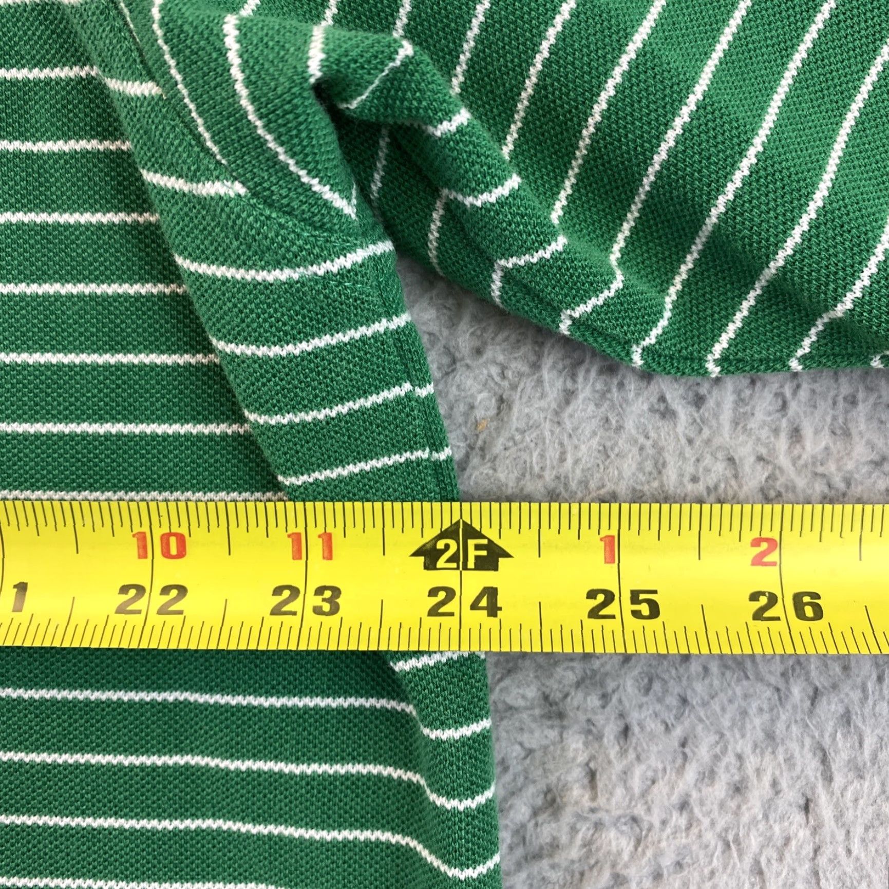 Adidas Adidas Golf Polo Shirt SS Men’s Green Striped Climalite 2XL Short Sleeve Shirt Casual Activewear Mens Size US XL / EU 56 / 4 - 7 Thumbnail