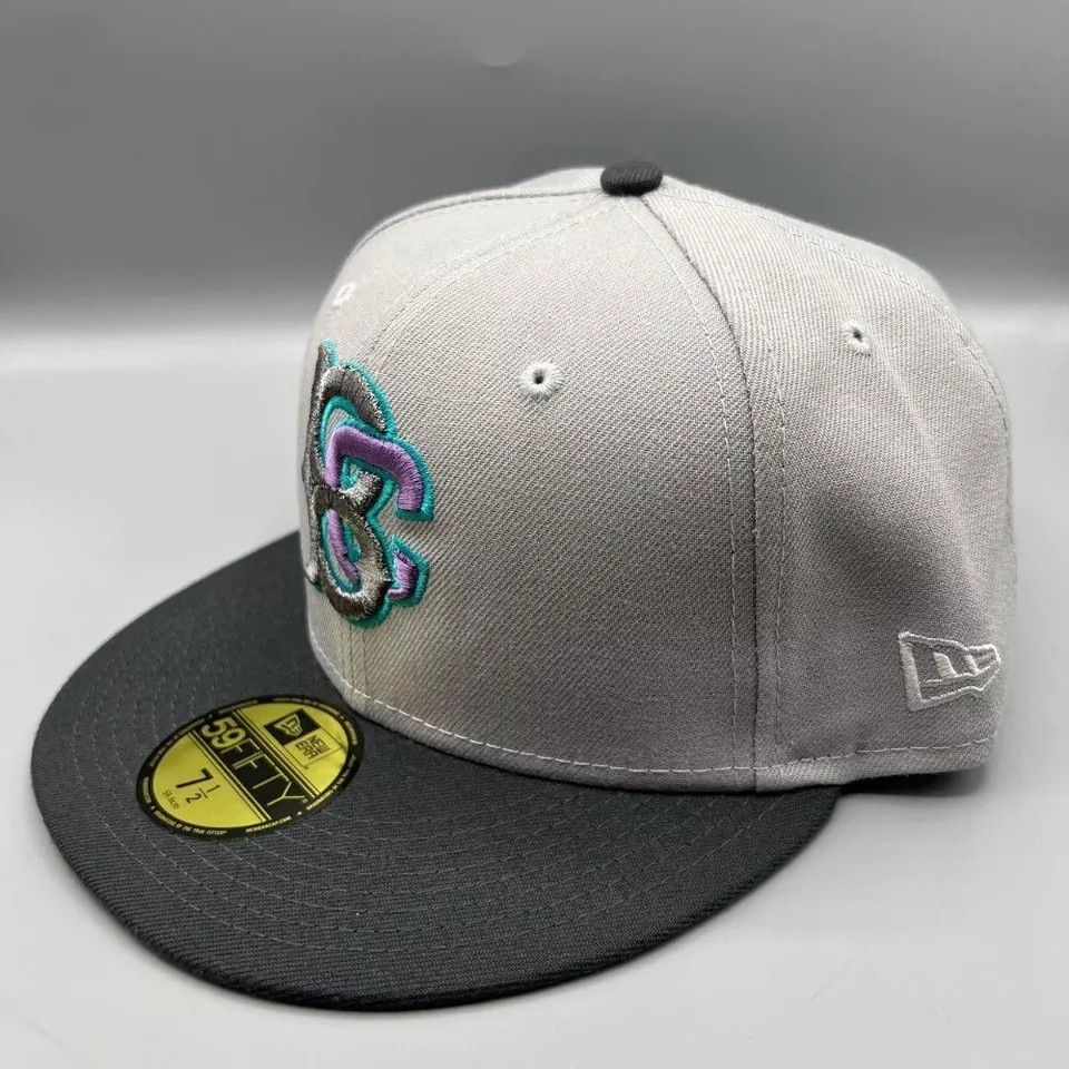 New Era Brooklyn Cyclones Hat Men 7 1/2 59Fifty New Era MiLB Fitted Size ONE SIZE - 3 Thumbnail
