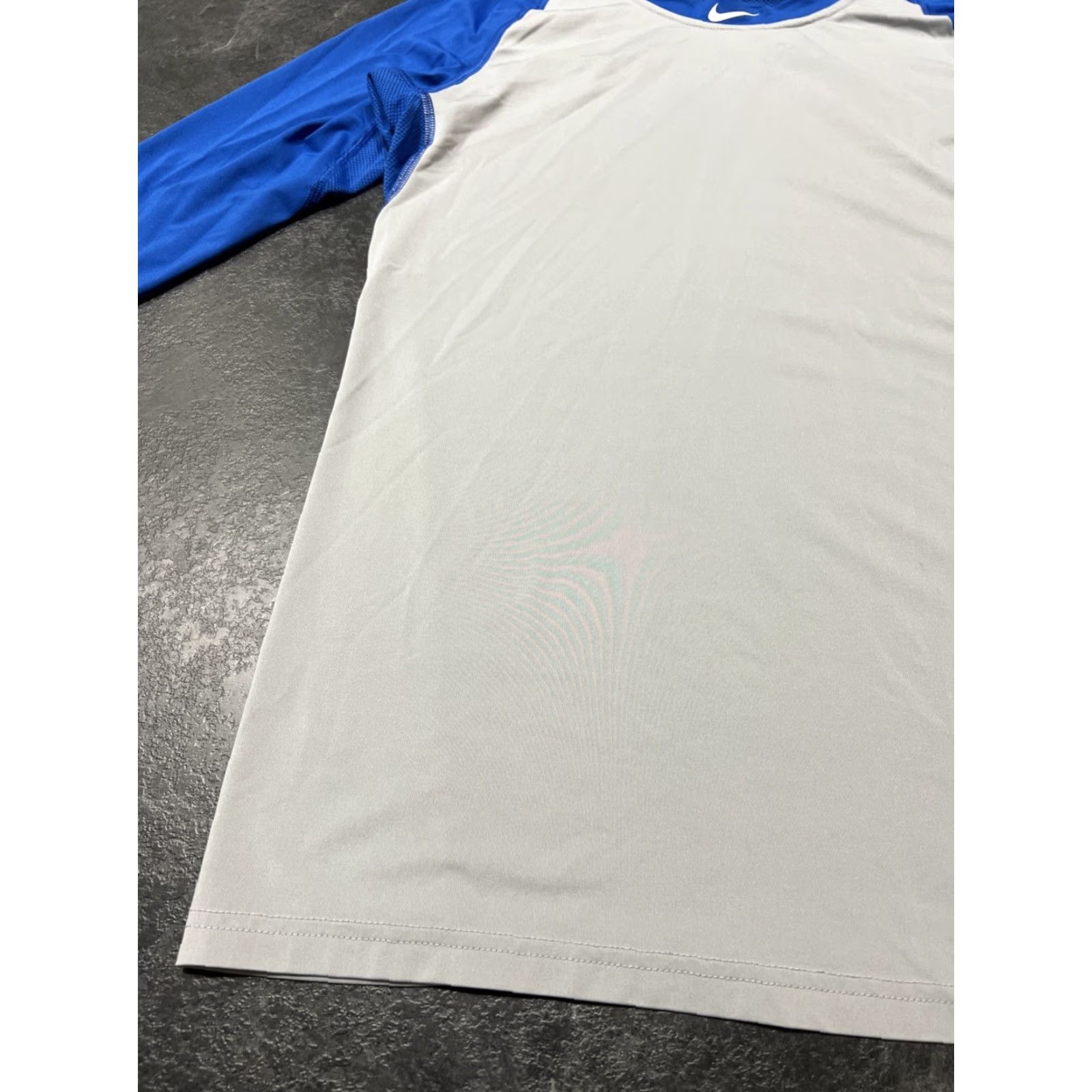Nike Nike Pro MLB Men’s Medium Blue Dri-FIT Baseball Shirt Pullover 3/4 Sleeve Activewear Size US M / EU 48-50 / 2 - 4 Thumbnail