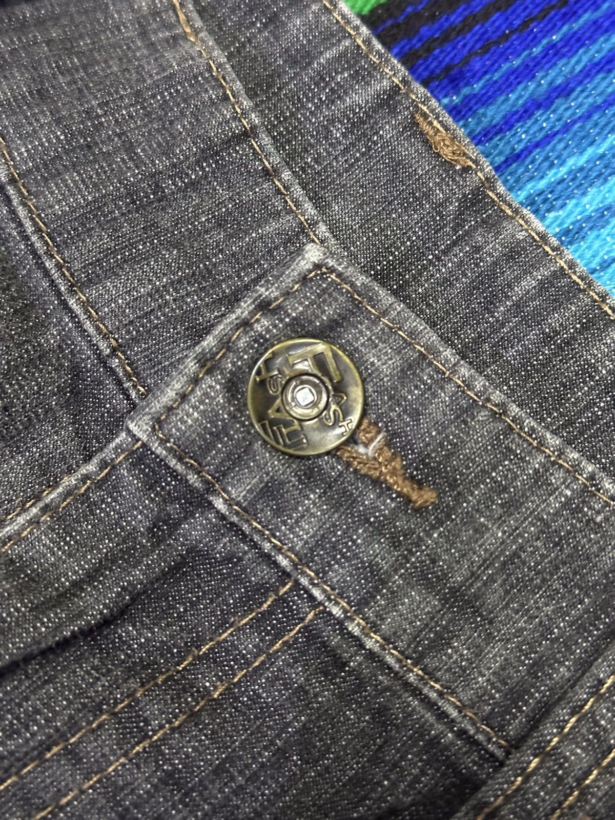 If Six Was Nine 💥Flare💥 Fash Denim Flare MultiPocket 💥 Size US 30 / EU 46 - 7 Thumbnail