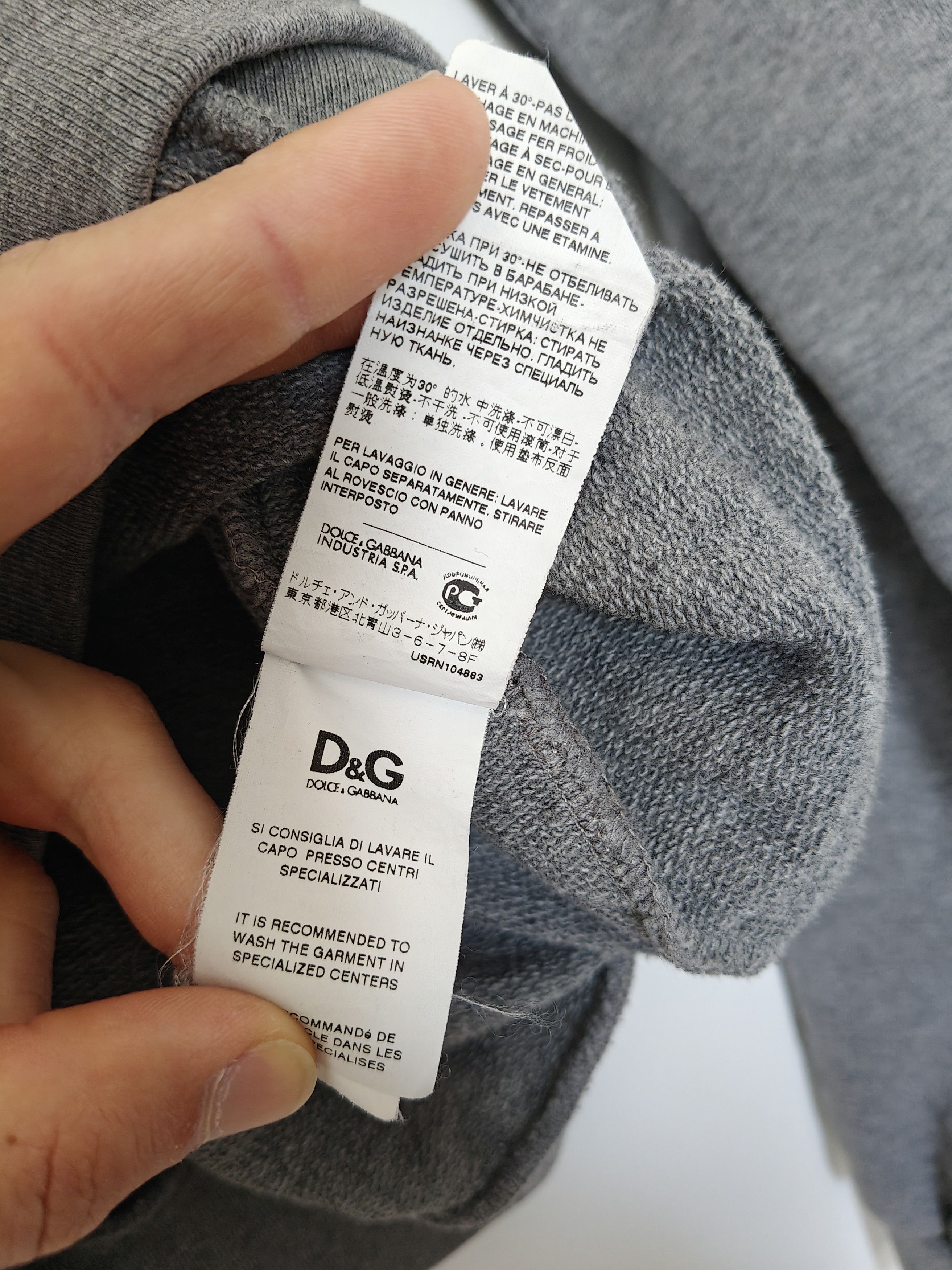 Dolce & Gabbana vintage Dolce & Gabbana sport crewneck Size US M / EU 48-50 / 2 - 9 Thumbnail