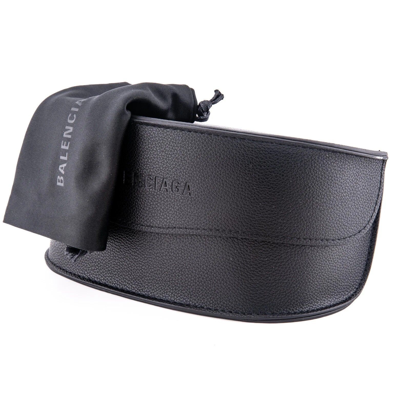 Balenciaga BALENCIAGA BB0352S RUNNER CAT 0352 Black Angular Mask 001 Size ONE SIZE - 11 Thumbnail