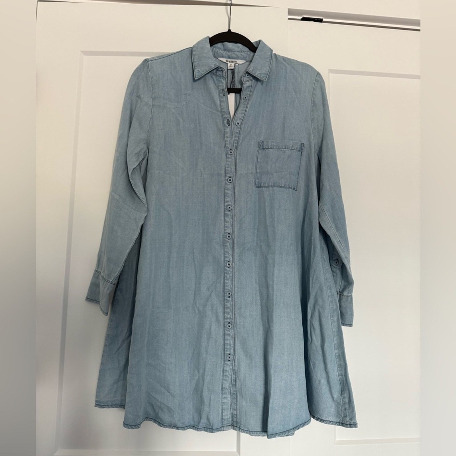 BB Dakota NEW bb Dakota Shirty Personality Chambray Dress - Small $98 Size S / US 4 / IT 40 - 9 Thumbnail