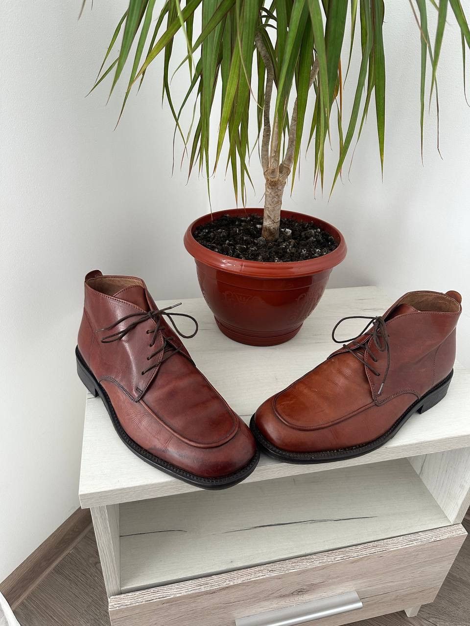 Leather × Vintage Vintage King Street Brown Leather Mens Very Rare Boots Size US 8 / EU 41 - 1 Thumbnail