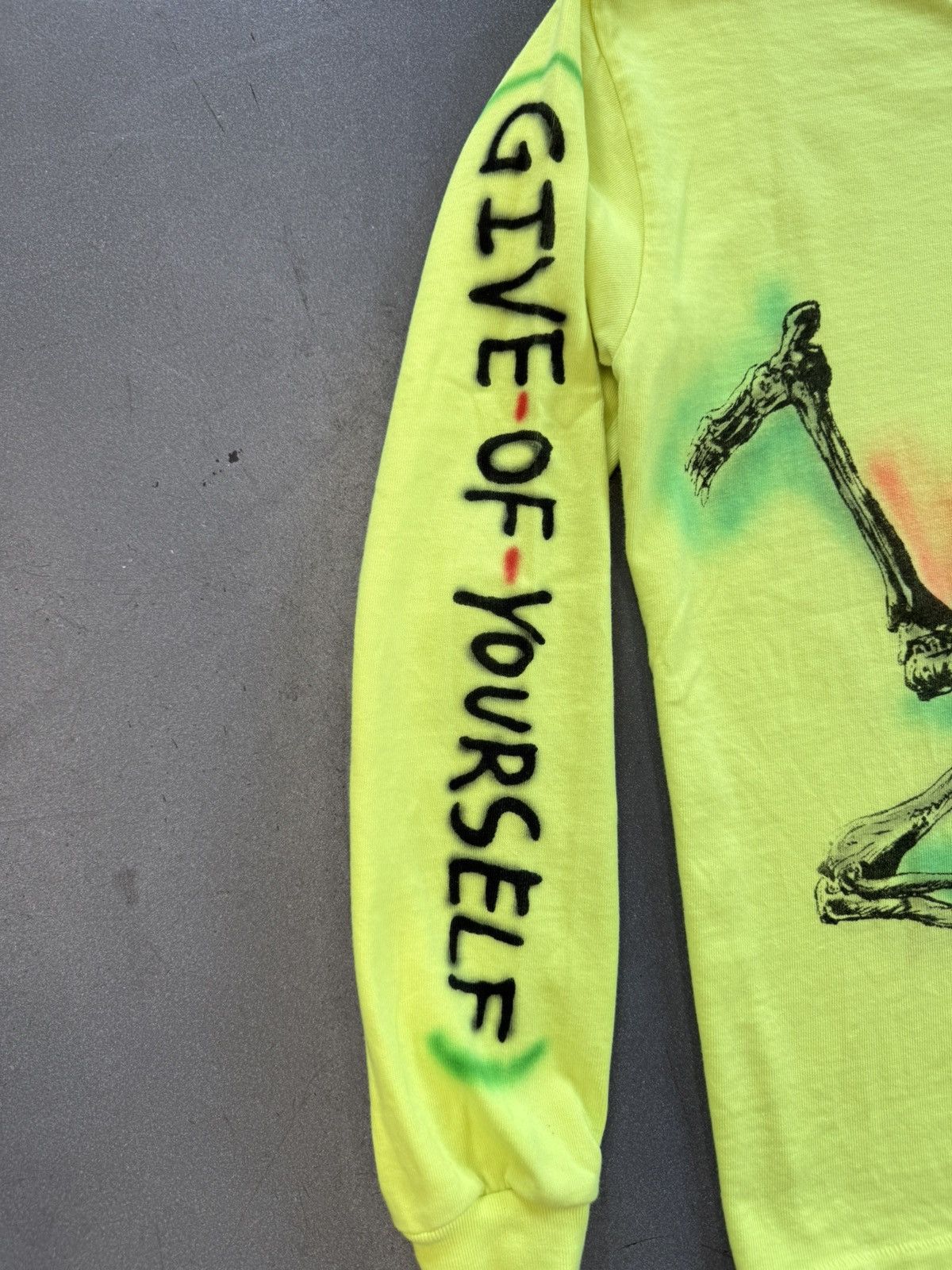 Yeezy FW18 Yeezy Wes Lang Skeleton L/S Tee Size US XS / EU 42 / 0 - 6 Thumbnail