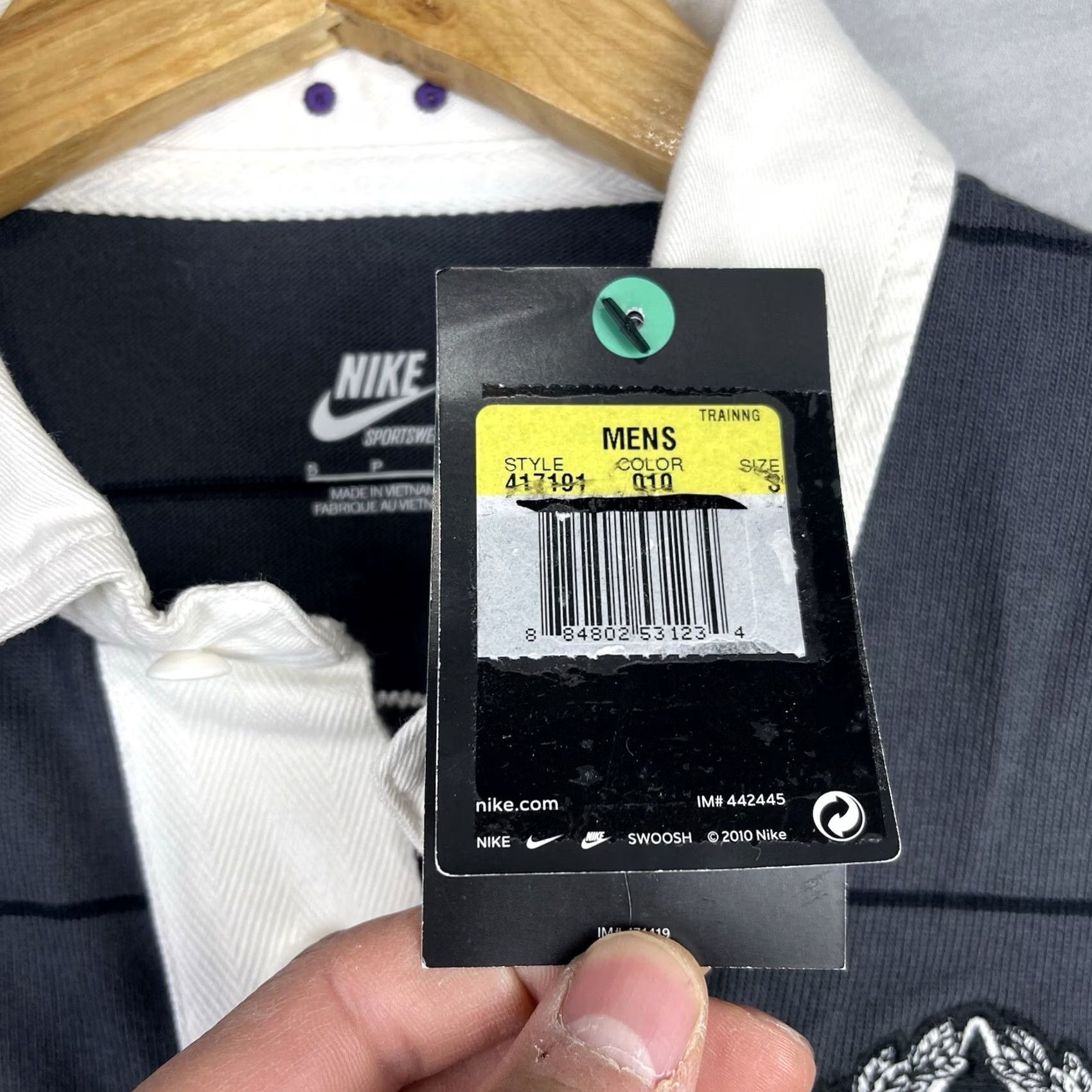 Nike Nike Kobe Shirt Men Small Rugby Polo Sportswear Long Sleeve Battle Elevate Mamba) Size US S / EU 44-46 / 1 - 4 Thumbnail