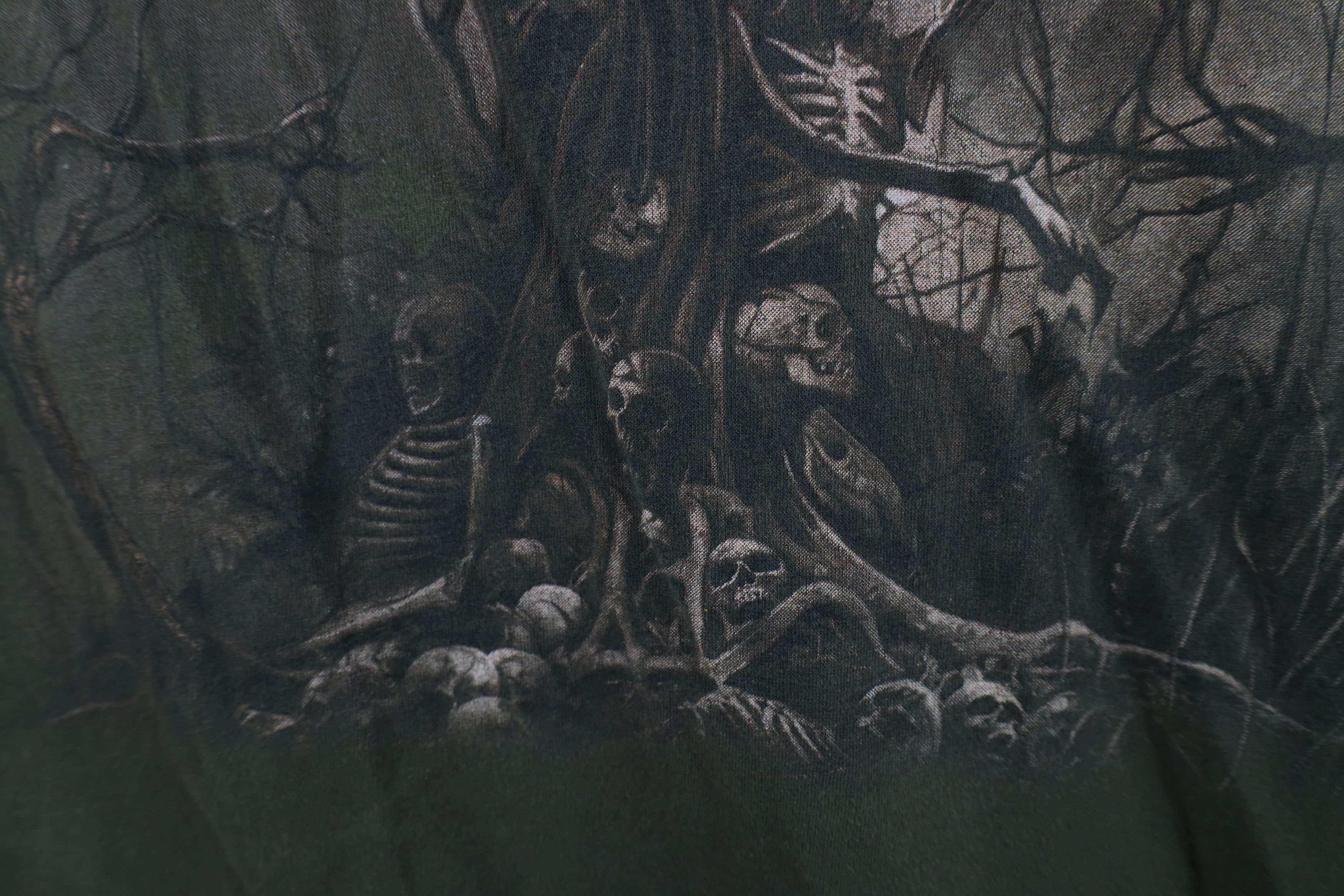 Vintage Vintage Y2K Streetwear Mother Nature Tree Skull T-Shirt Size US XL / EU 56 / 4 - 12 Thumbnail