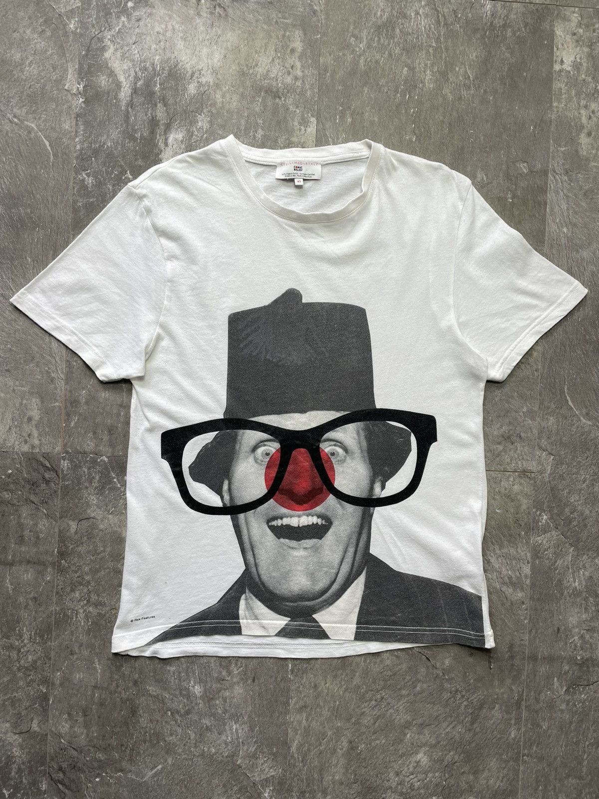 Stella McCartney Stella McCartney Tee White Comic Relief Red Nose Day Size US XS / EU 42 / 0 - 1 Thumbnail