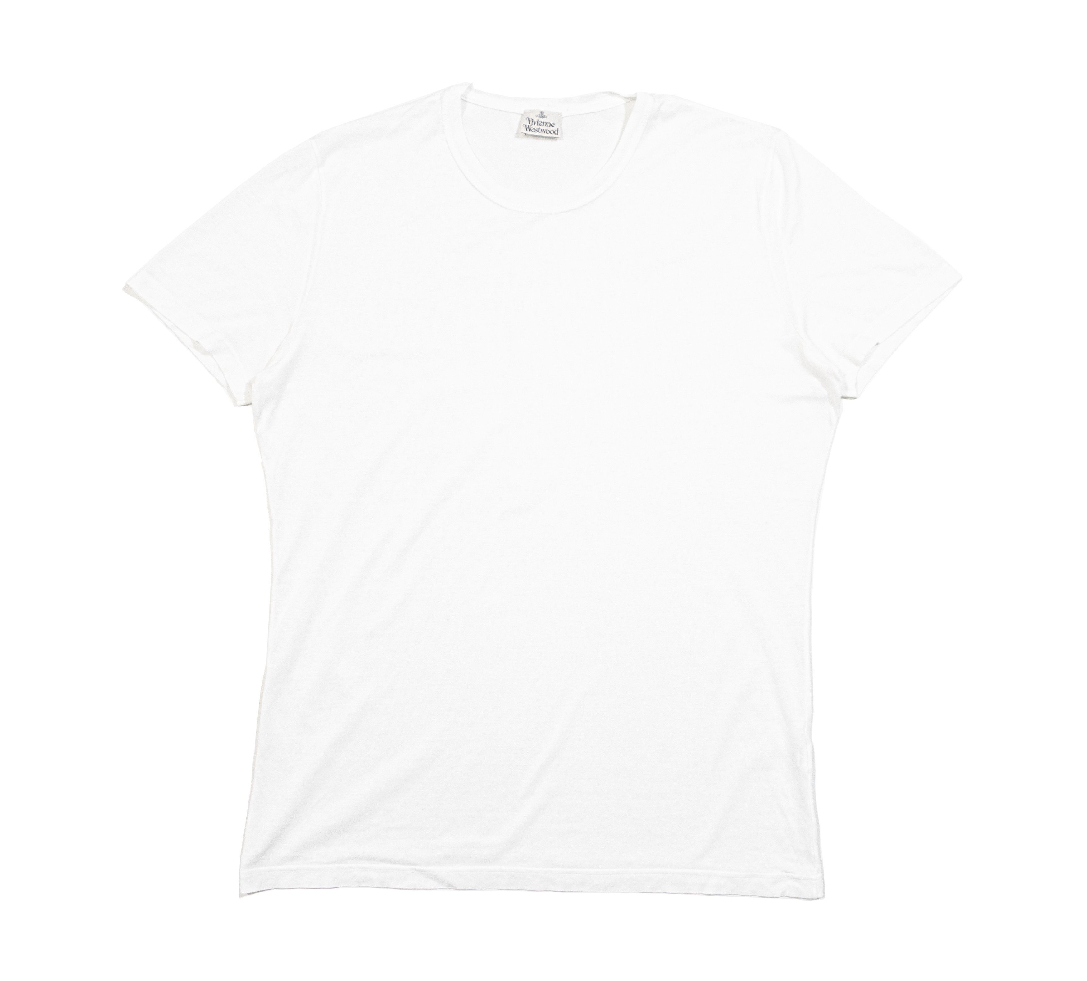 Vivienne Westwood 00s Basic Light T-Shirt Made in Italy Size US L / EU 52-54 / 3 - 1 Thumbnail