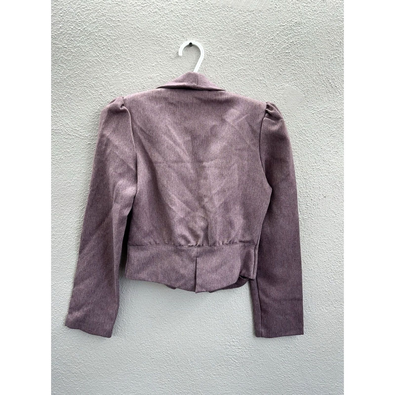 Vintage VINTAGE Unbranded Blazer Womens Purple Size 34 Long Sleeve Button VTG Size XXS / US 00 / IT 34 - 7 Thumbnail