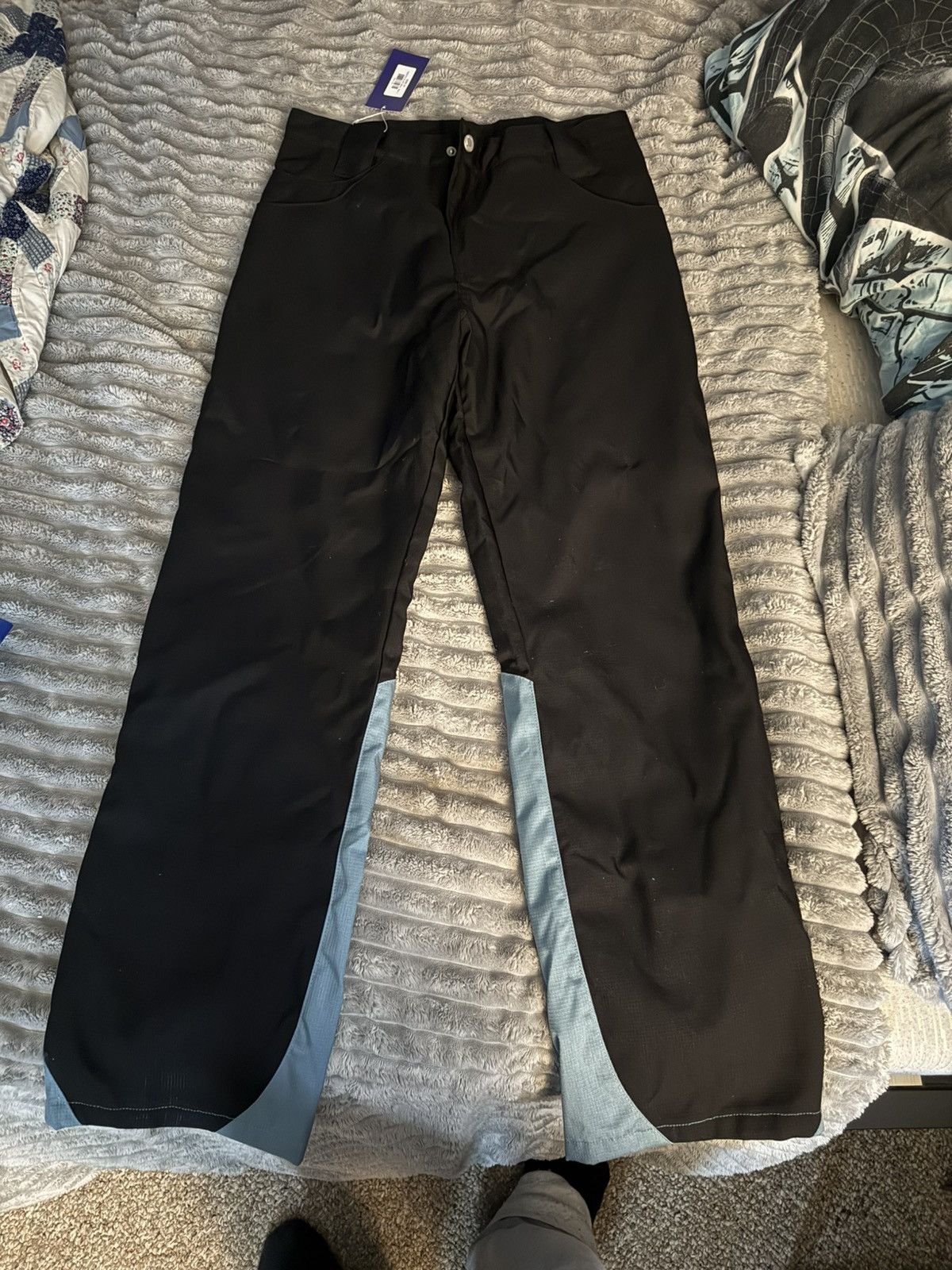 AFFXWRKS AFFXWRKS blue panel pants (never worn) Size US 32 / EU 48 - 1 Thumbnail