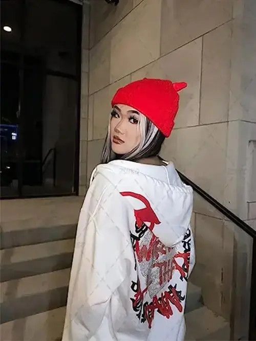 Japanese Brand × Vintage European and American hip-hop letters rhinestone print Size ONE SIZE - 3 Thumbnail
