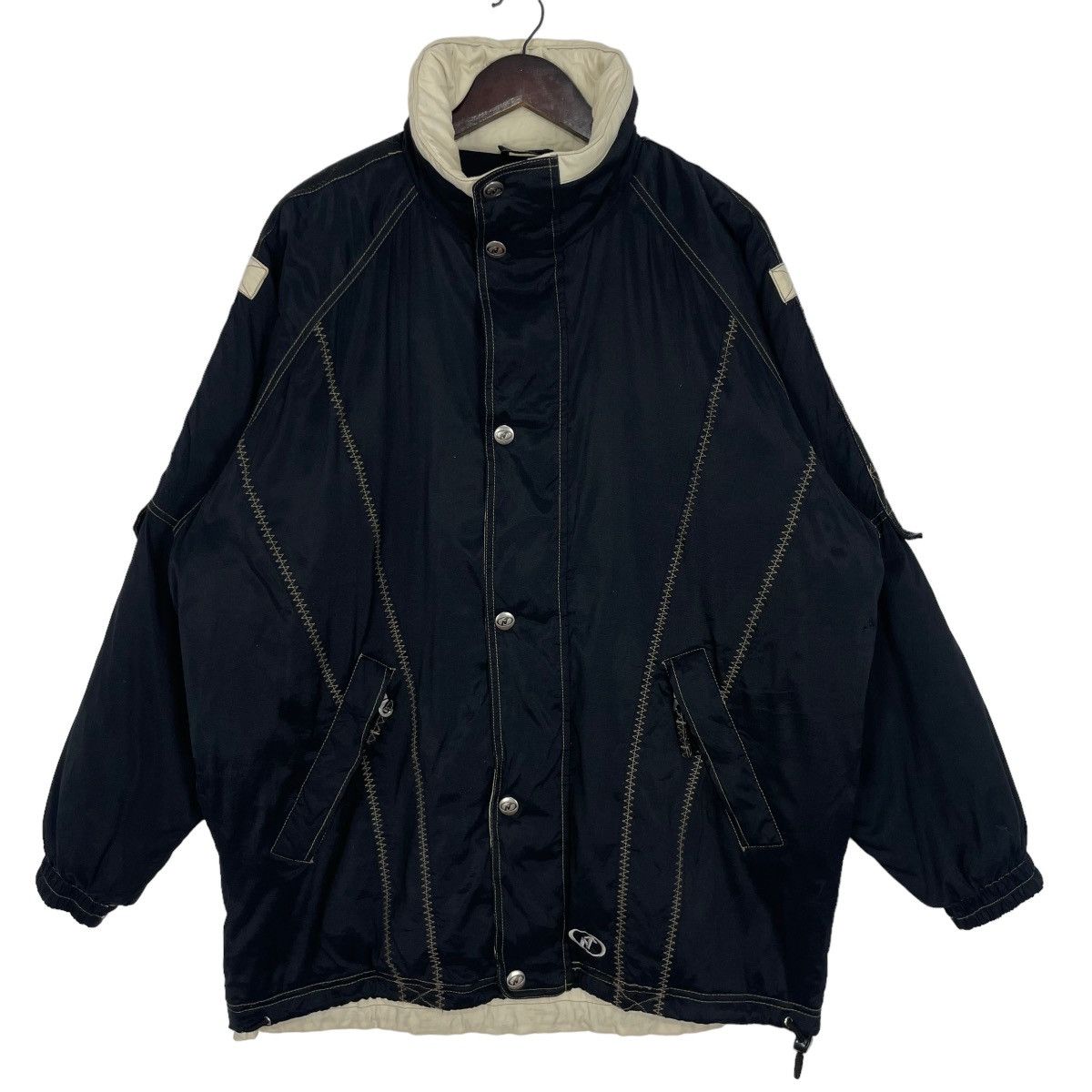 Vintage Vintage Nordica Skiwear Ski Jacket Winter Season Streetwear Size US L / EU 52-54 / 3 - 2 Thumbnail