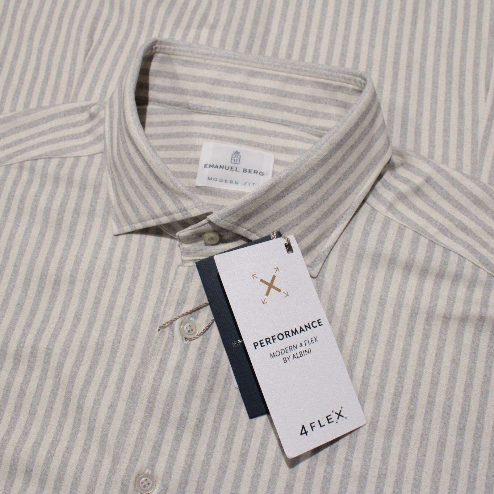 Other Emanuel Berg New with tags Shirt Size L US In Gray Size US L / EU 52-54 / 3 - 1 Thumbnail