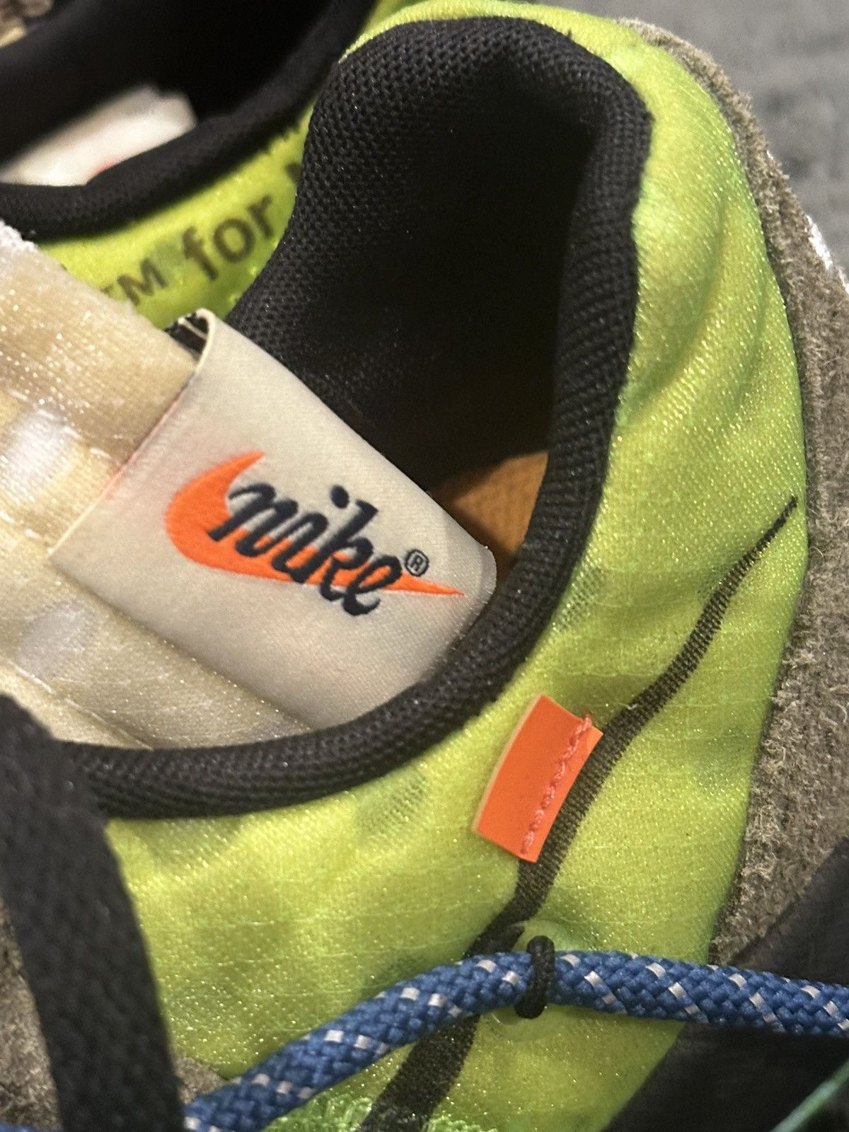 Nike × Off-White OFF-White x Nike Zoom Terra Kiger 5 Green Size US 10 / EU 43 - 6 Thumbnail