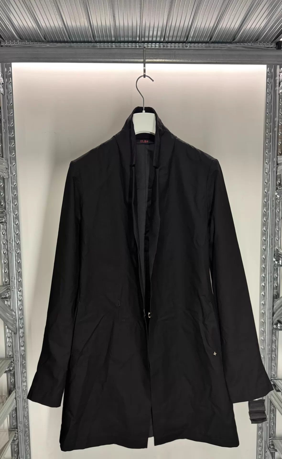 Ma+ M.A+ Midlength Stand-Collar Blazer J124L-CMB Size 48 New Size 48R - 3 Thumbnail