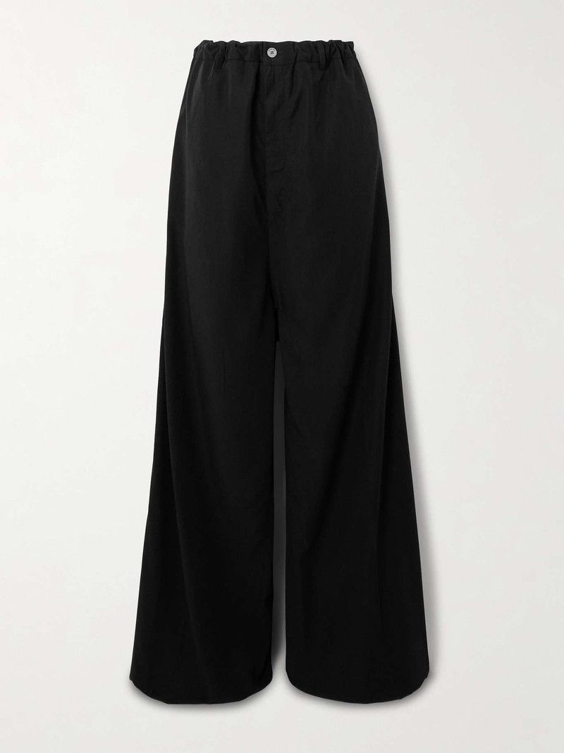 Balenciaga oc11z0426 555 / Large Fit Pants in Black Size US 34 / EU 50 - 1 Thumbnail