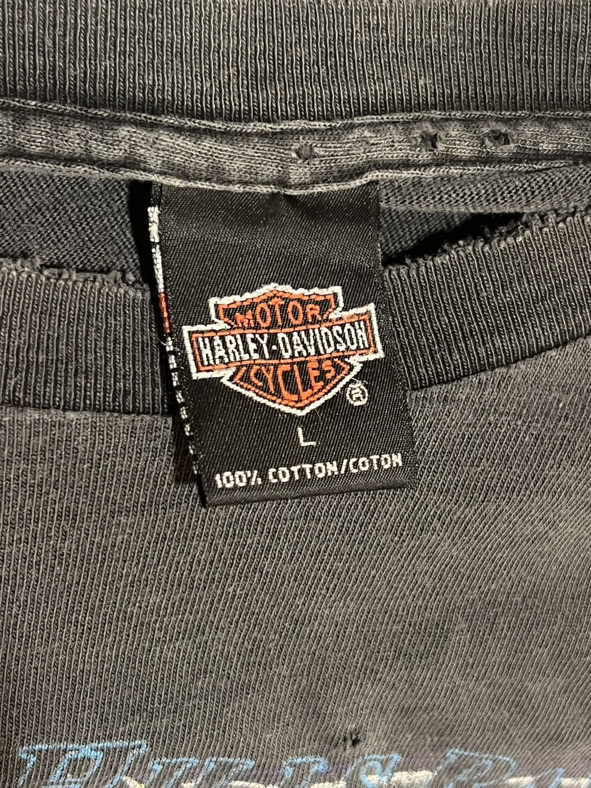 Harley Davidson 2000 Crazy Rare Harley Davidson Tee Size US L / EU 52-54 / 3 - 3 Thumbnail