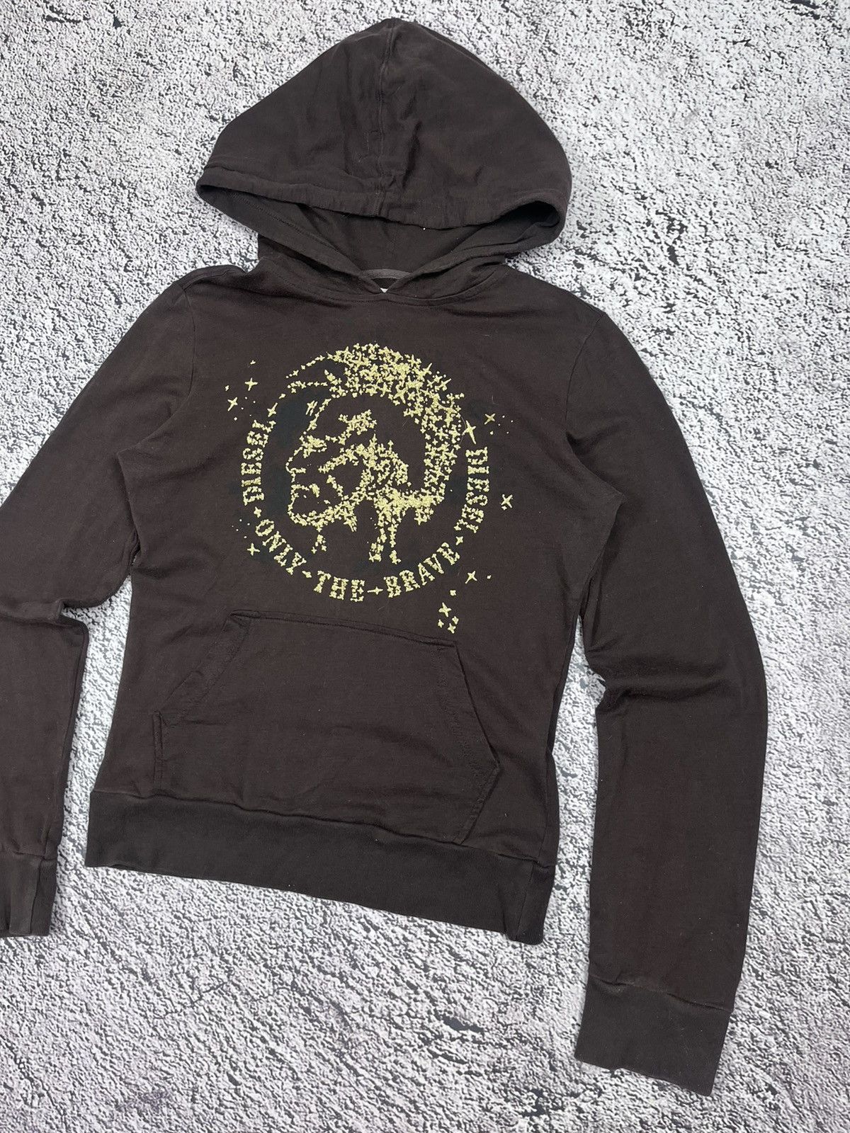Diesel Diesel Only The Brave Mohawk Star Logo Hoodie Black Size M Size M / US 6-8 / IT 42-44 - 3 Thumbnail