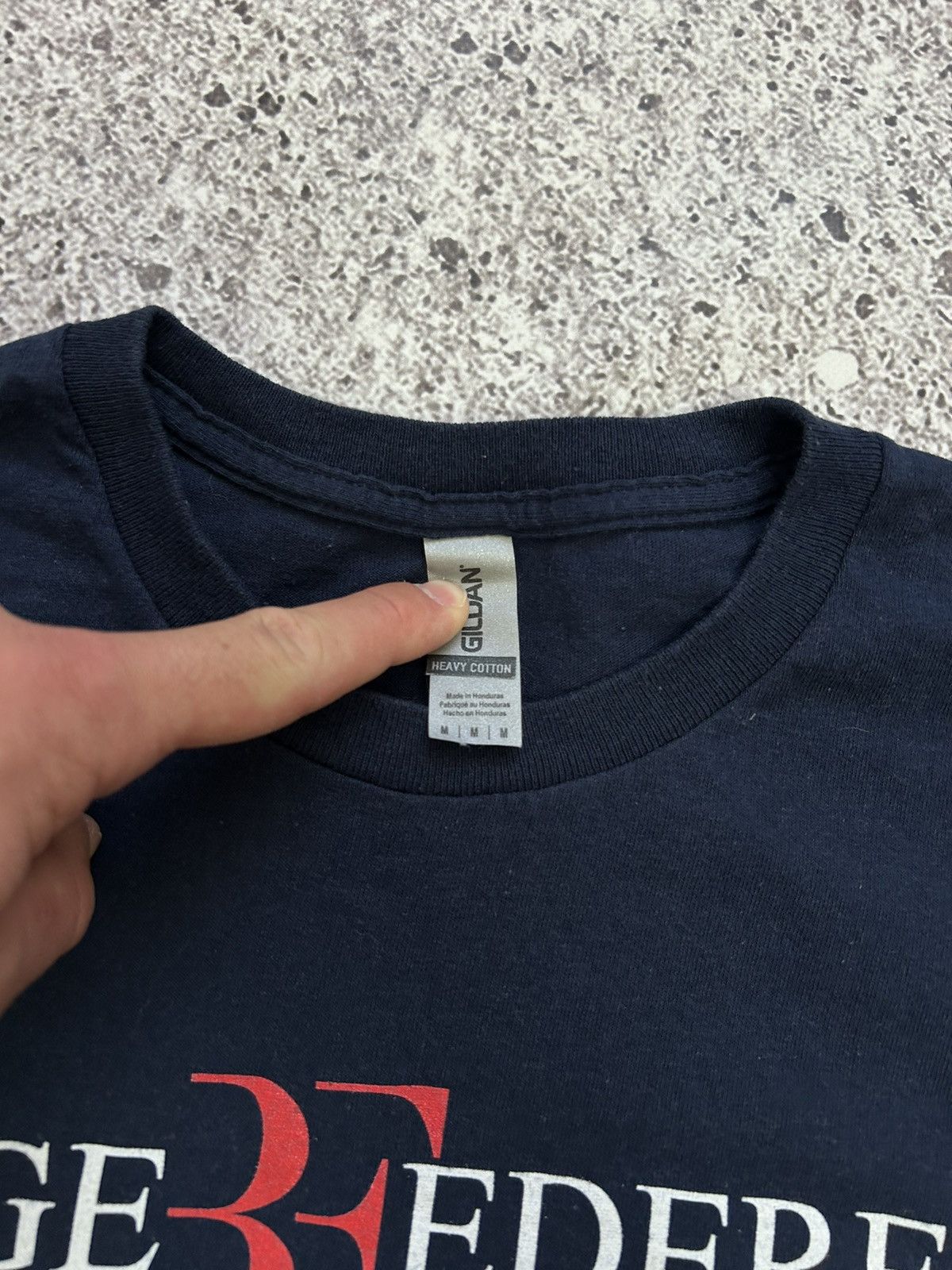 Vintage Vintage Roger Federer Tennis Retro Graphic T-Shirt Y2K Hype Size US M / EU 48-50 / 2 - 6 Thumbnail