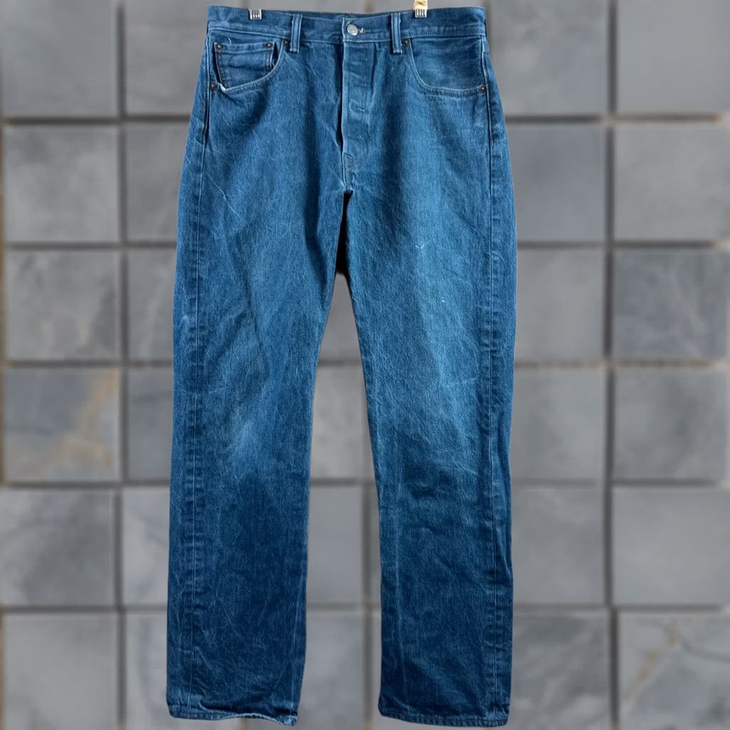 Levi's NEW LEVIS 501 UNWASHED WHITE OAK CONE MILLS SUPPER NEPPY